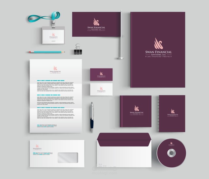 تصميم هوية بصرية كاملة للشركات