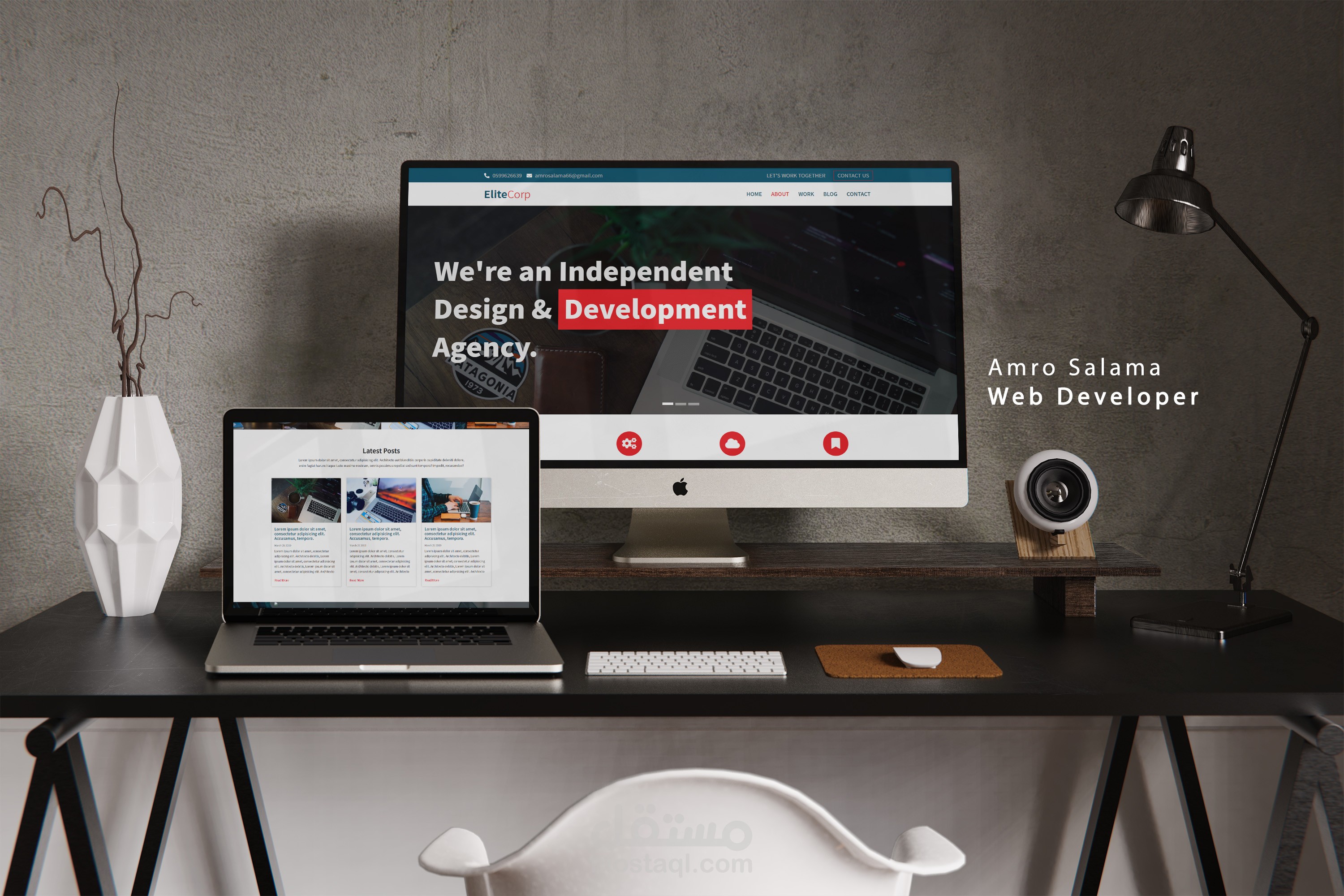 موقع شركة - elite corp agency