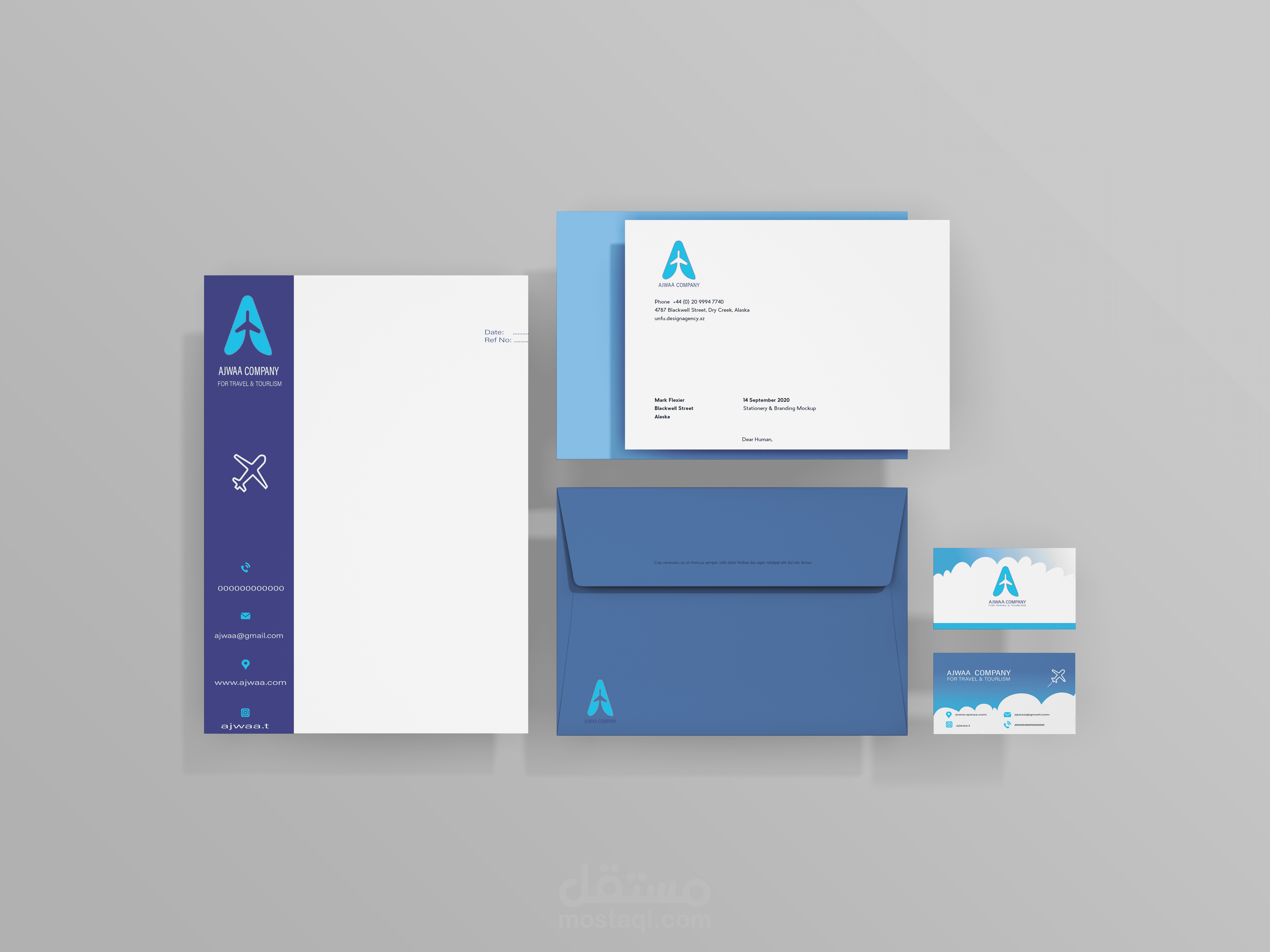عمل براندك (branding) وهوية بصرية بشكل احترافي