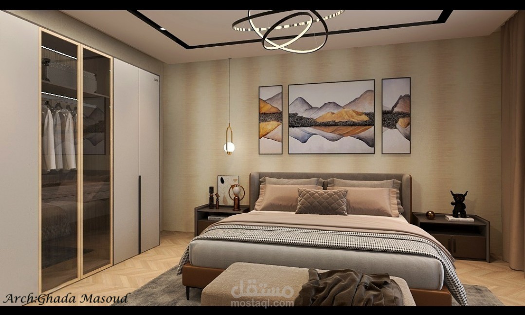 تصميم غرفة نوم ماستر