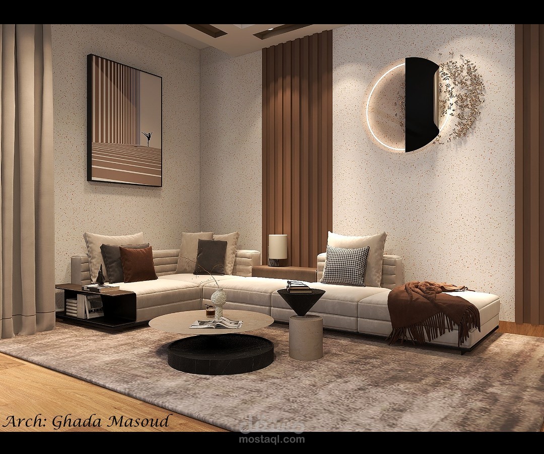 تصميم جلسة خاصه مودرن