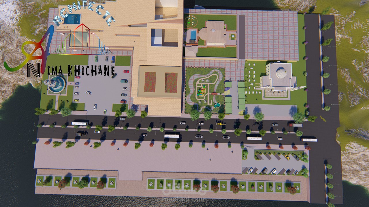 مشاريع ثلاثية الأبعاد للتهيئة العمرانية