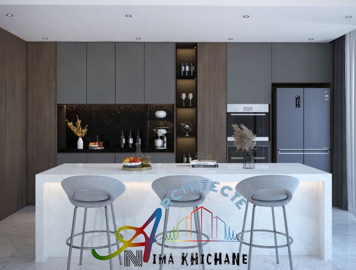 تصاميم مطابخ ذات النمط المودرن