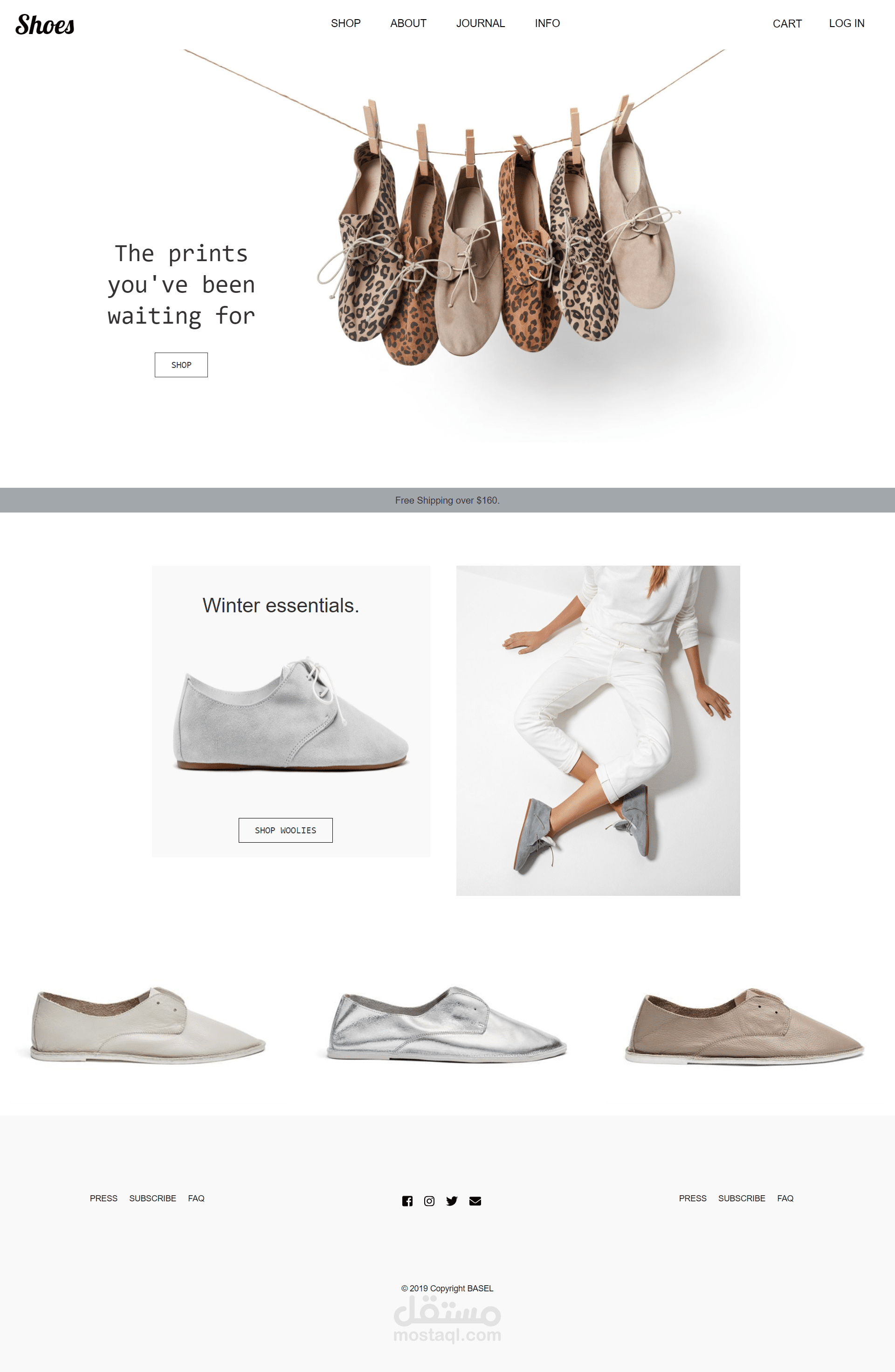 E-commerce web app