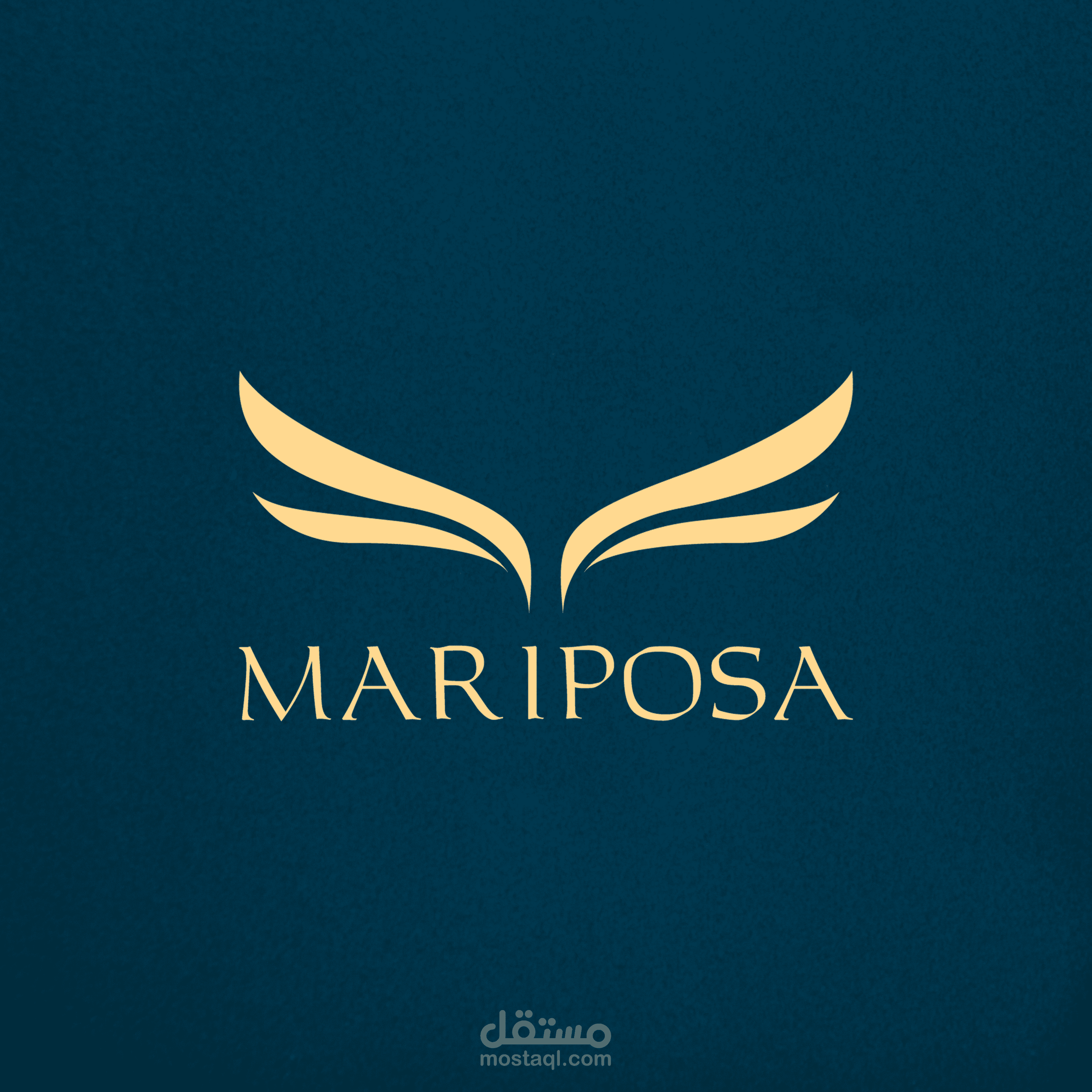 تصميم شعار mariposa للطيران