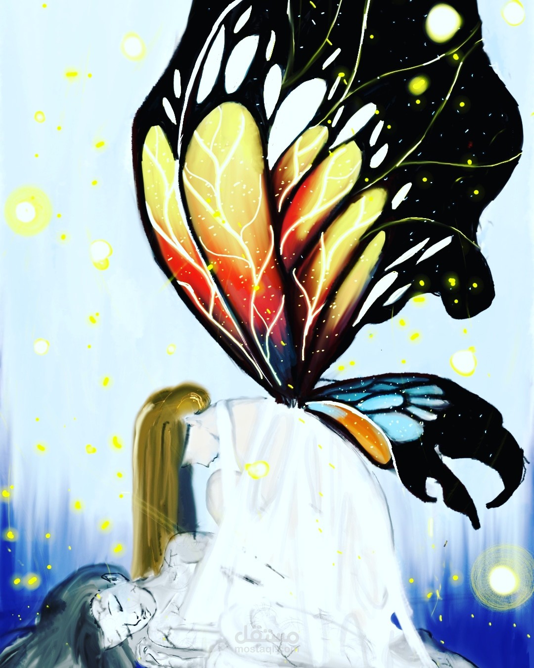 تصميم لغلاف قصة مصورة