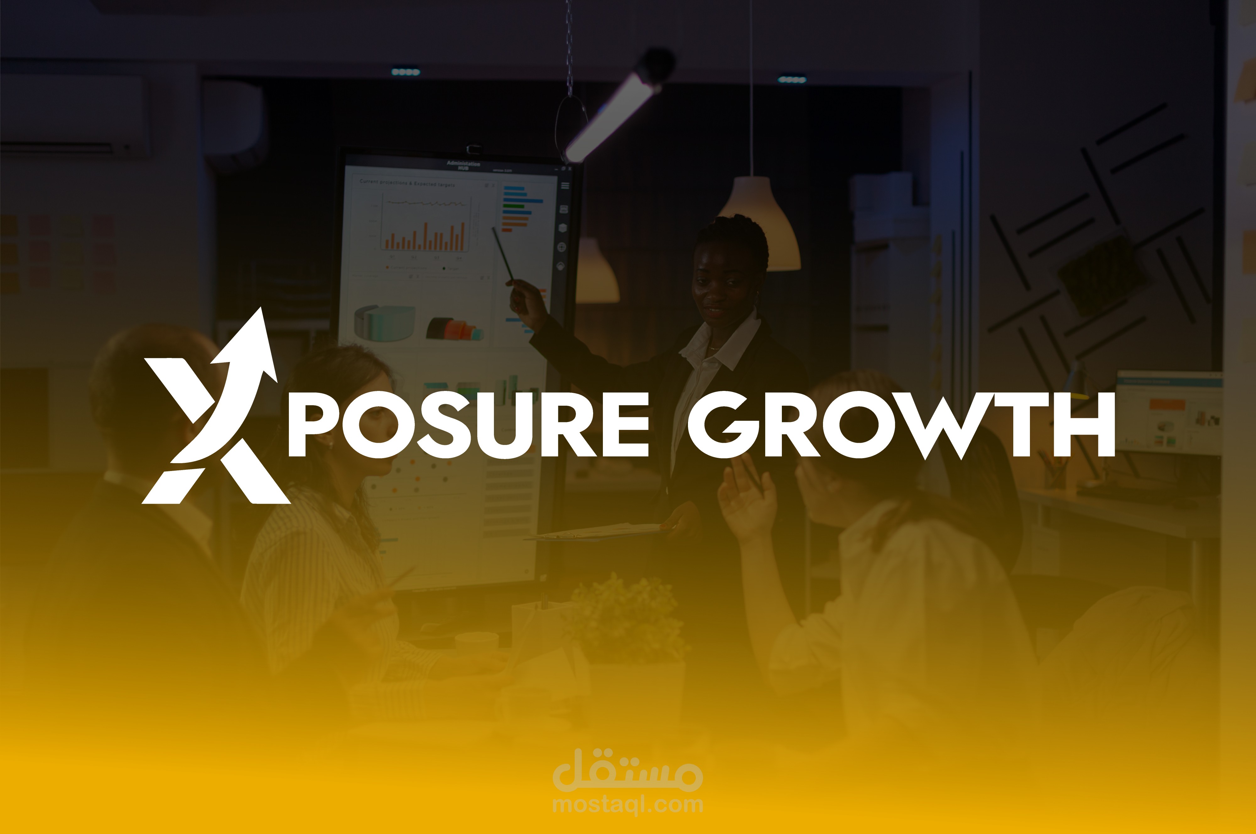 Visual identity Xposure growth