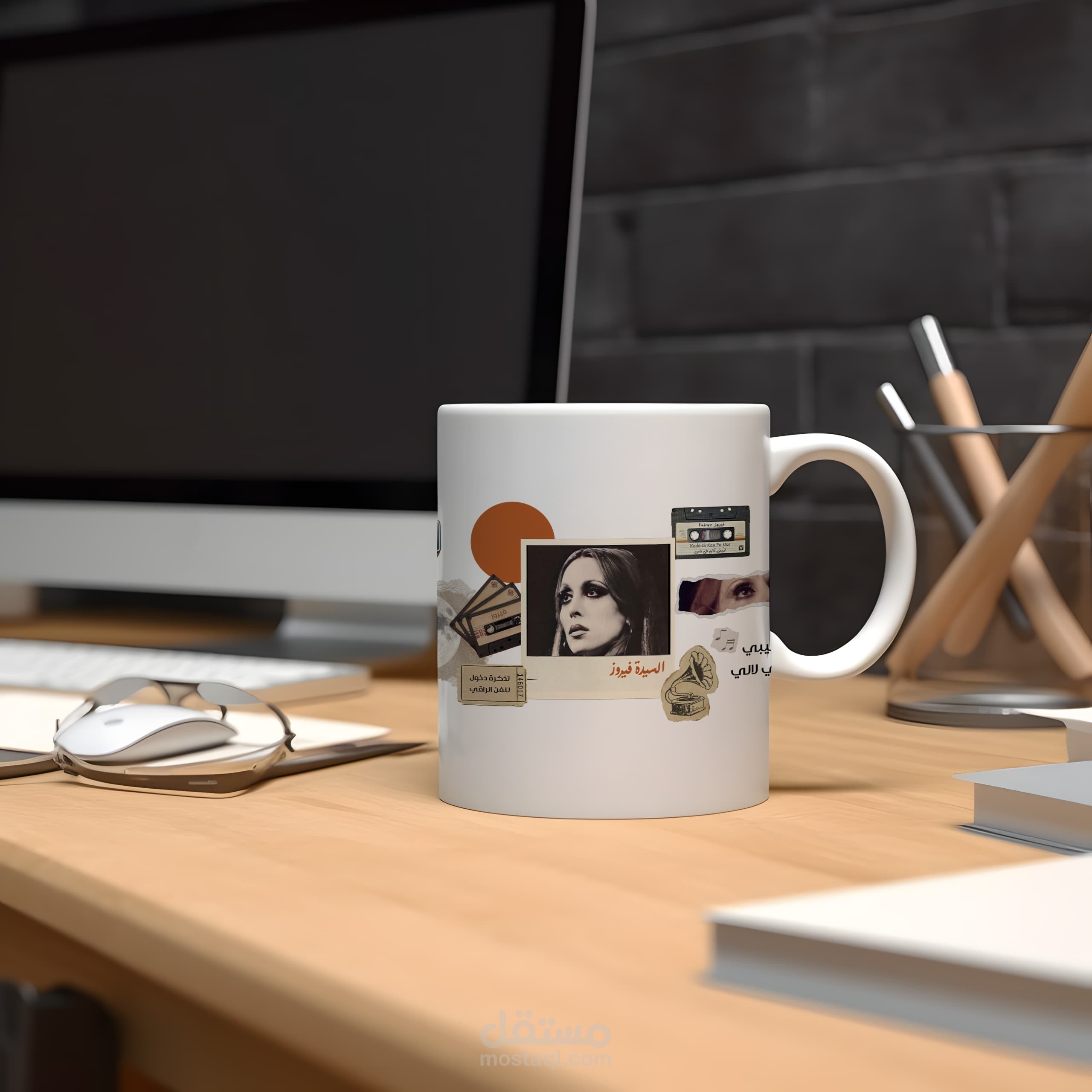 تصاميم اكواب للطباعة