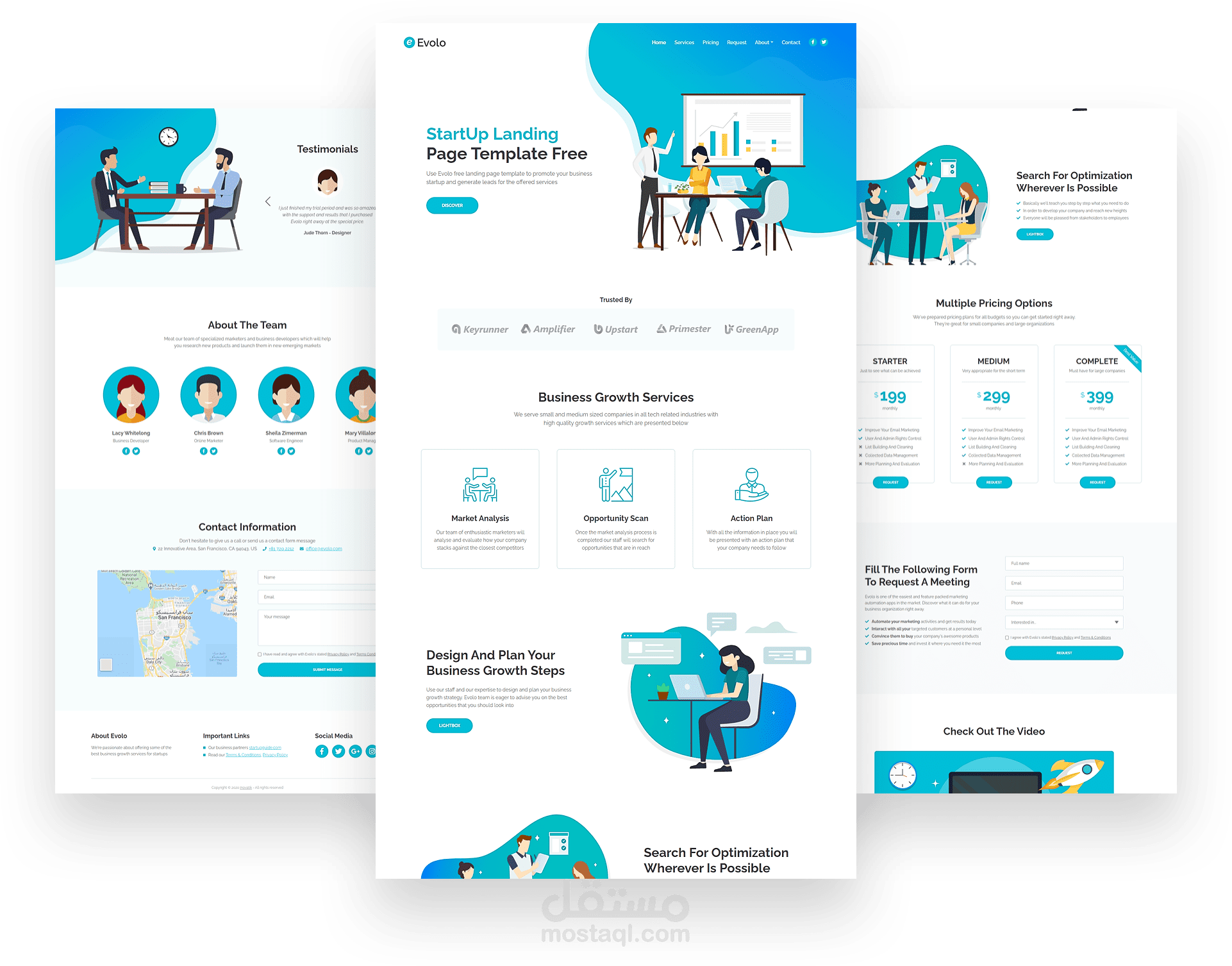 موقع خاص لشركة| Evolo