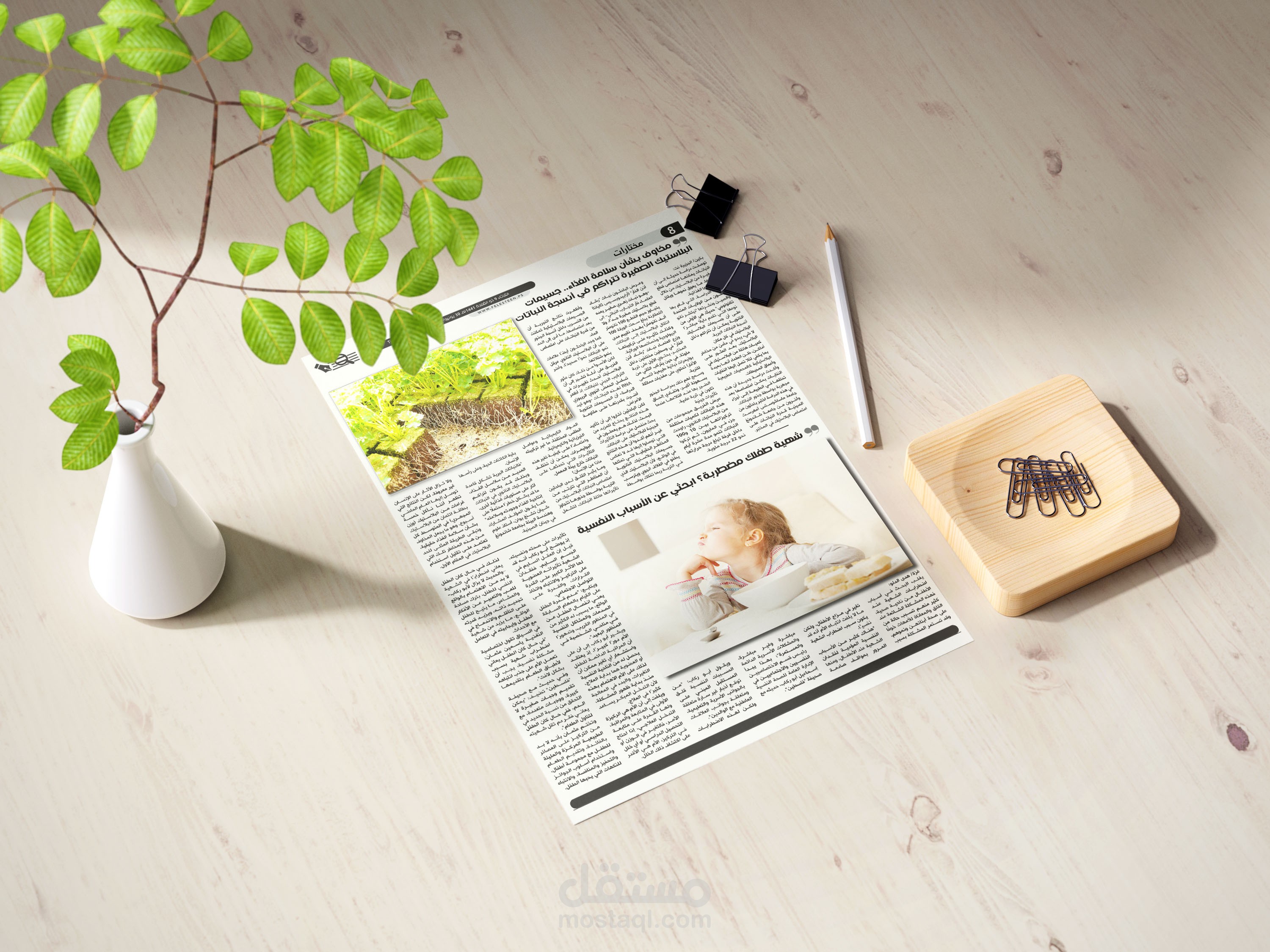 تصميم صحيفة