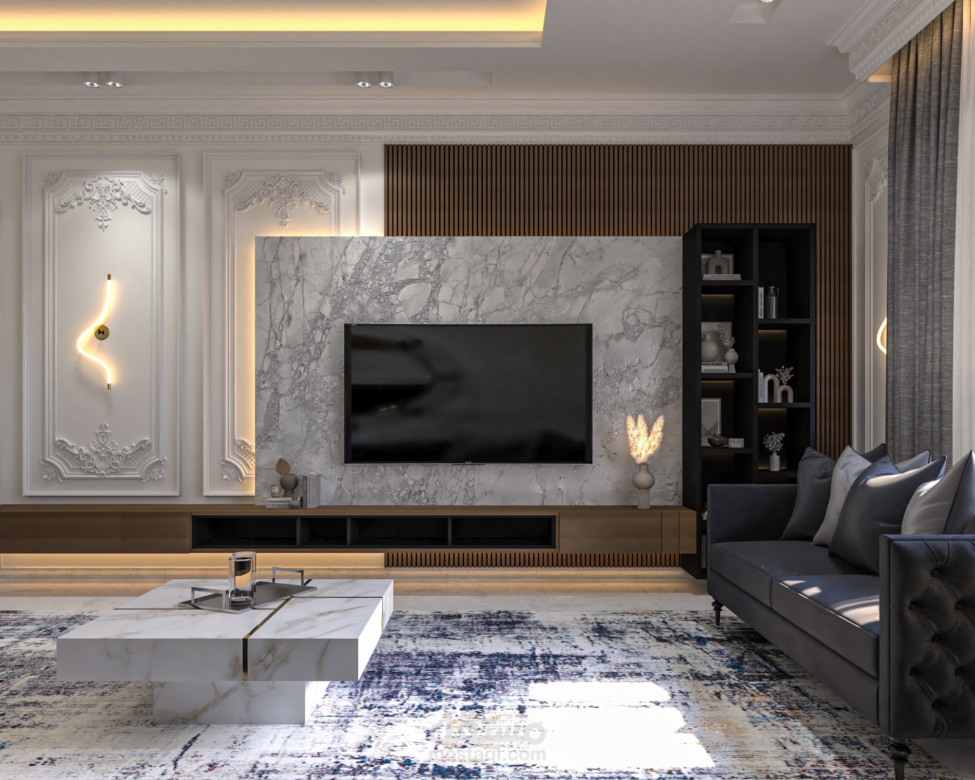 Neo-modern Living Room