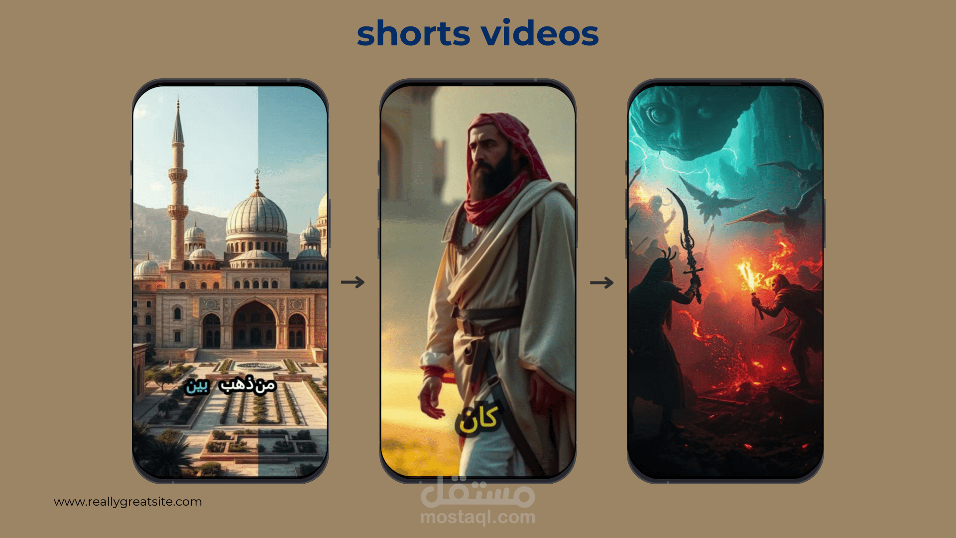 إنتاج و تصميم محتوى فيديو إبداعي وجذاب يحكي قصصًا آسرة برؤى سينمائية مذهلة بتقنية الذكاء الاصطناعي