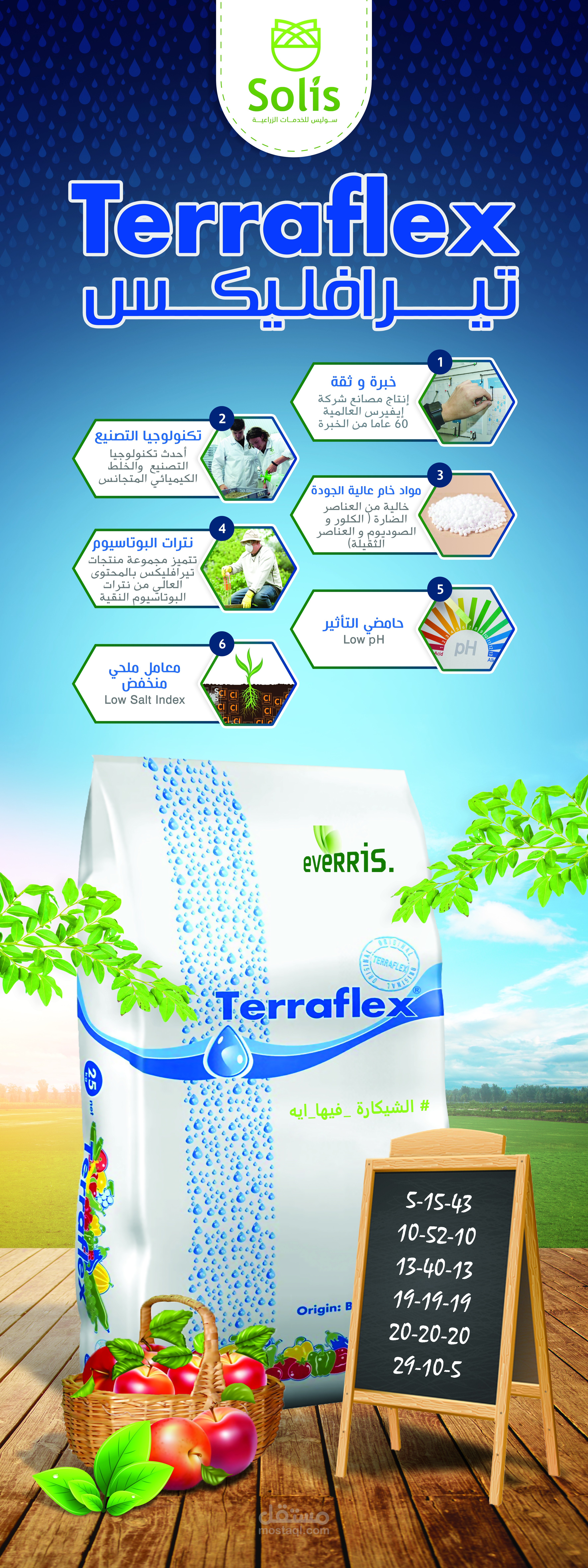 تصميم رول اب و بروشور لشركة سوليس