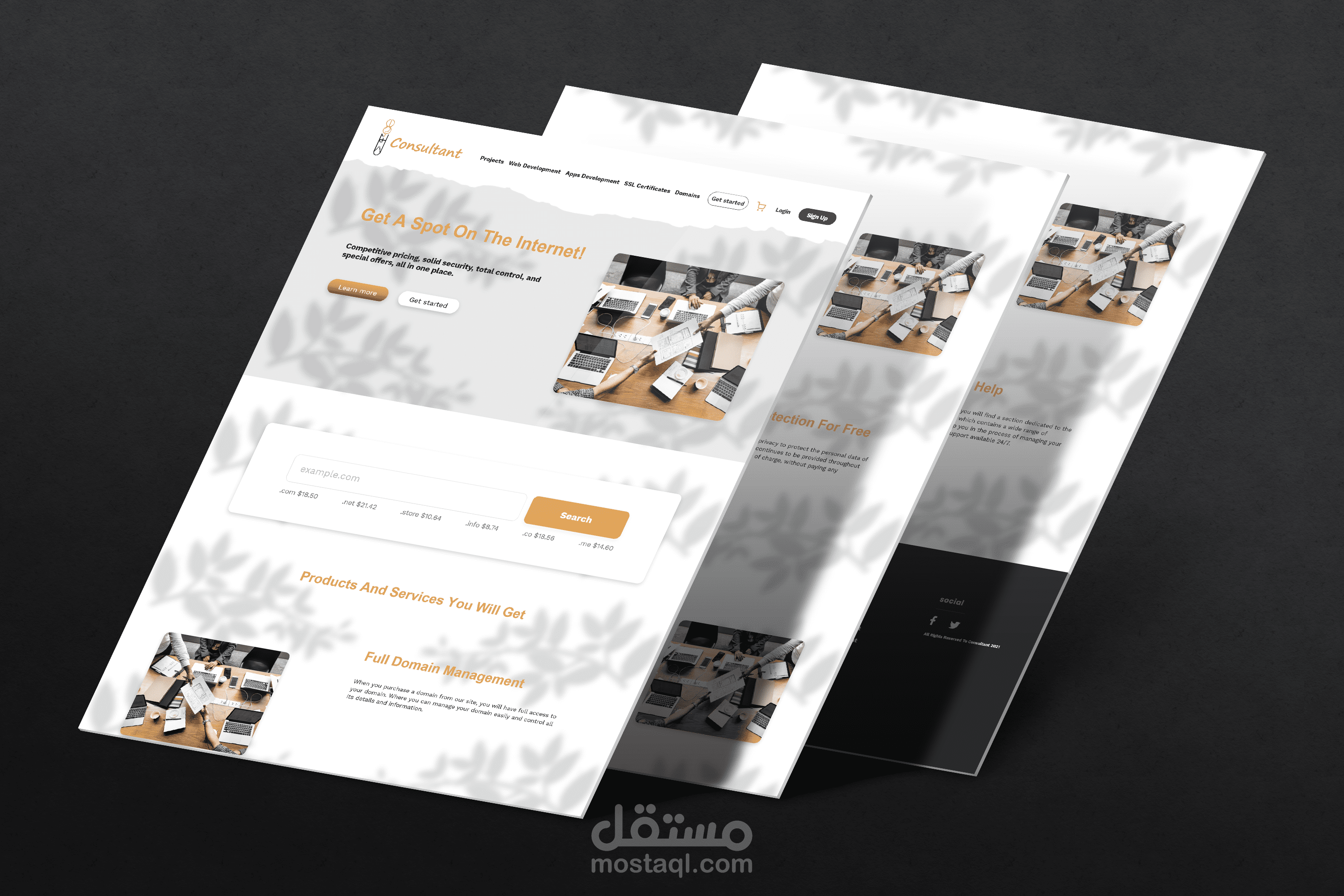 Creative programming company website