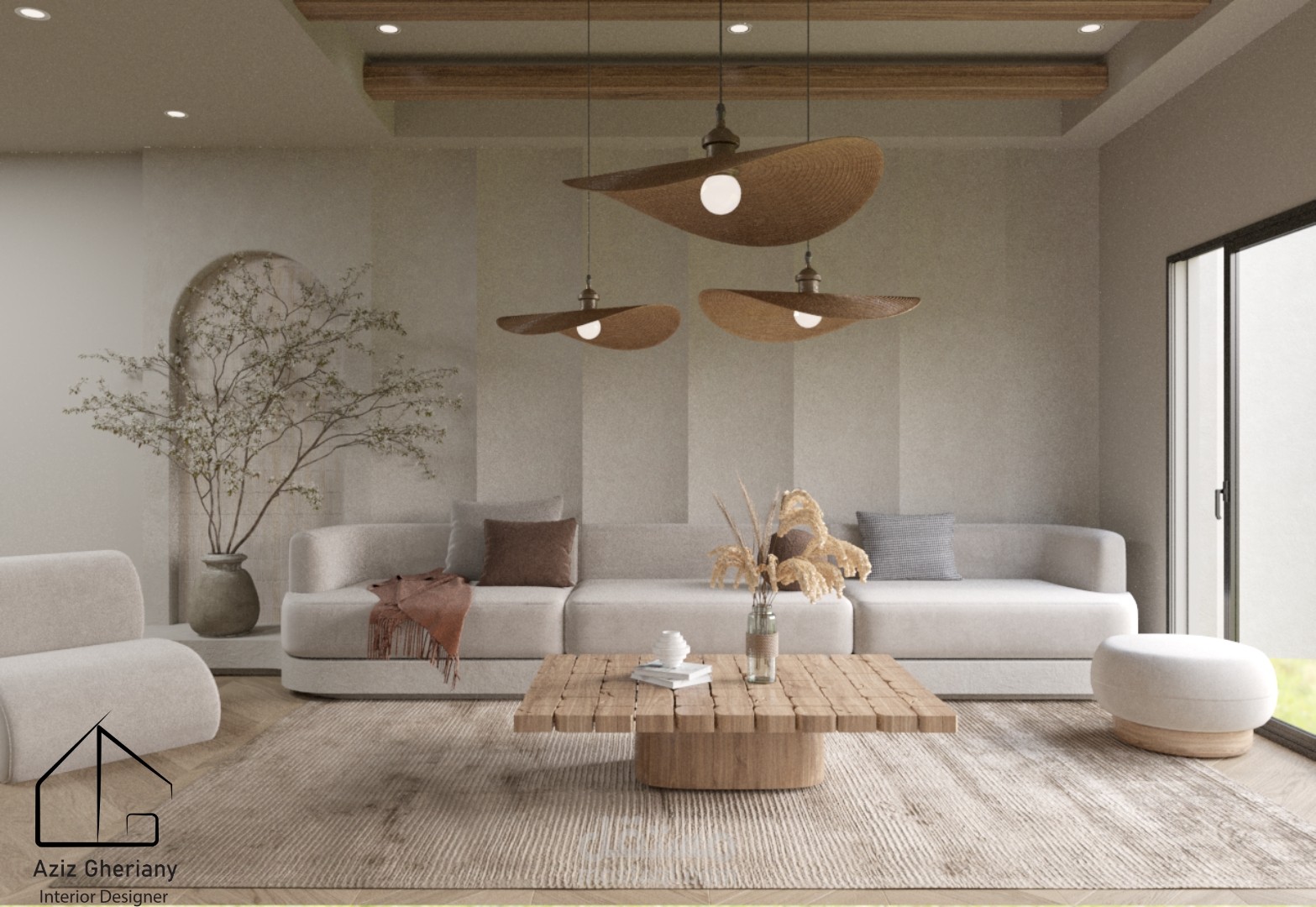 Living Room  Boho Style