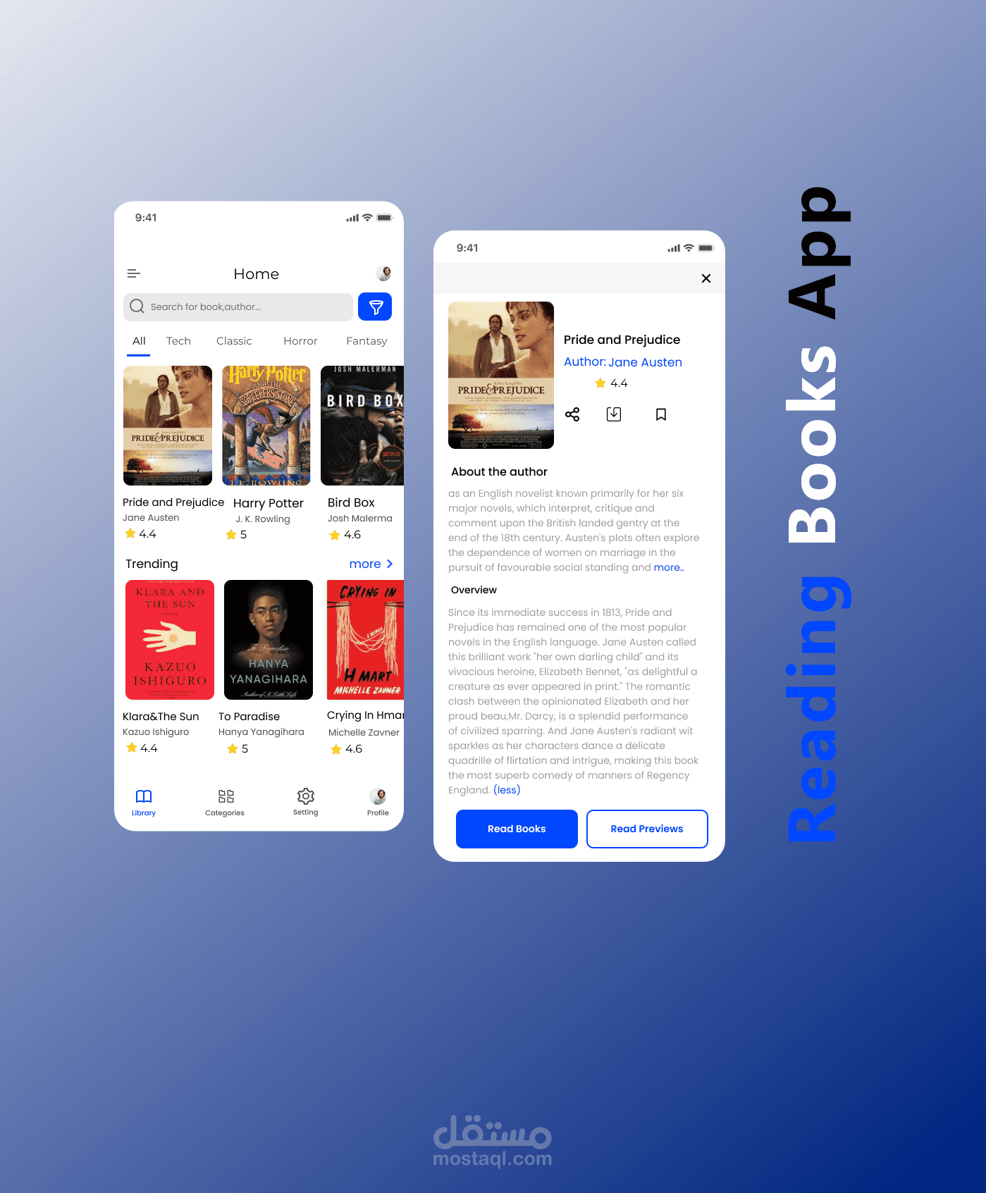 Reading Books App