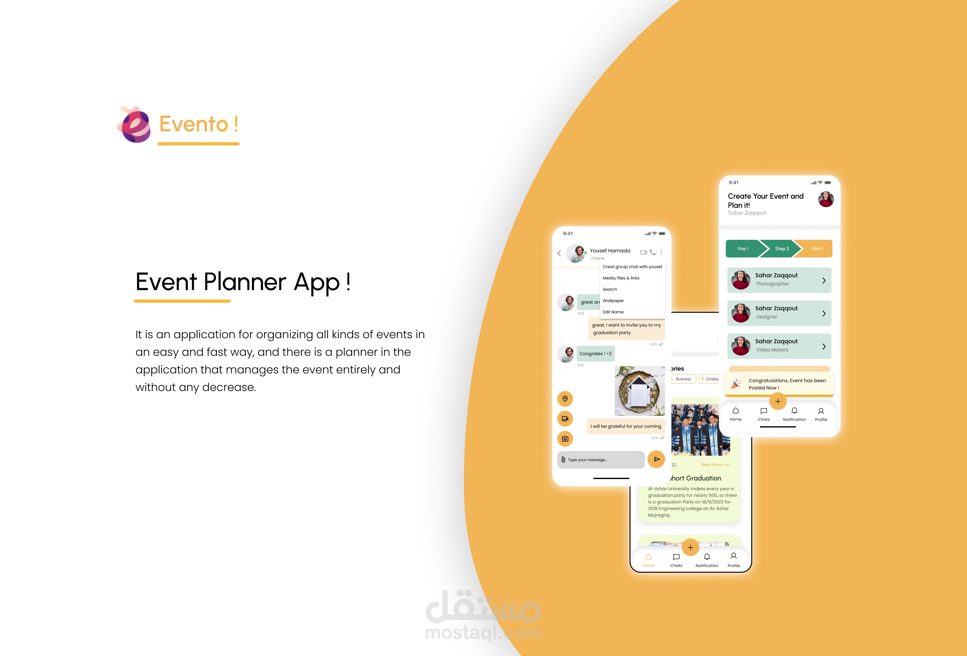 Eventoo Mobile Application