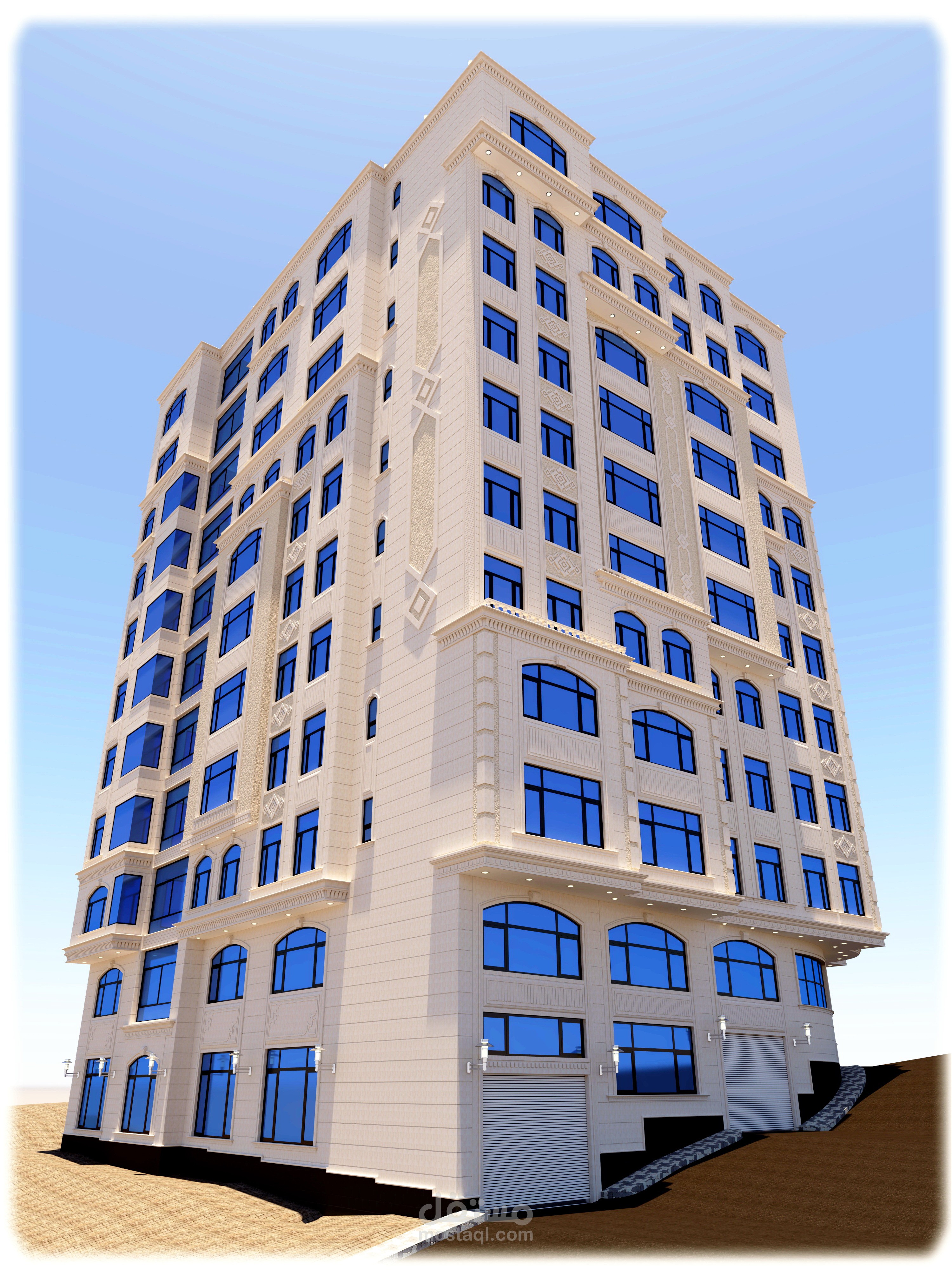 برج سكني في صنعاء