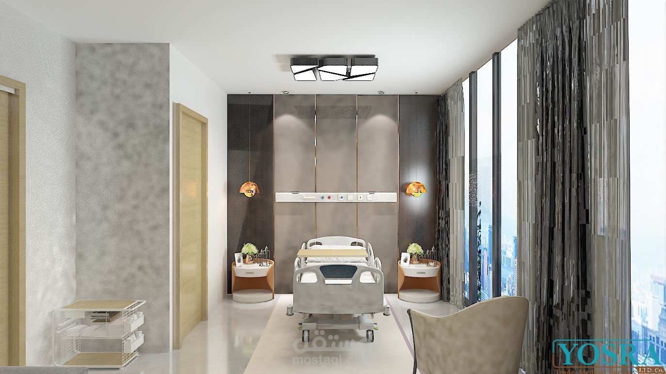 غرفة مشفى Vip