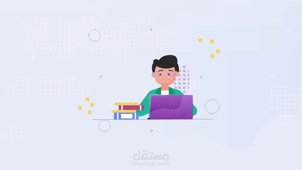 فيديو موشن جرافيك لصالح جامعه فلسطين