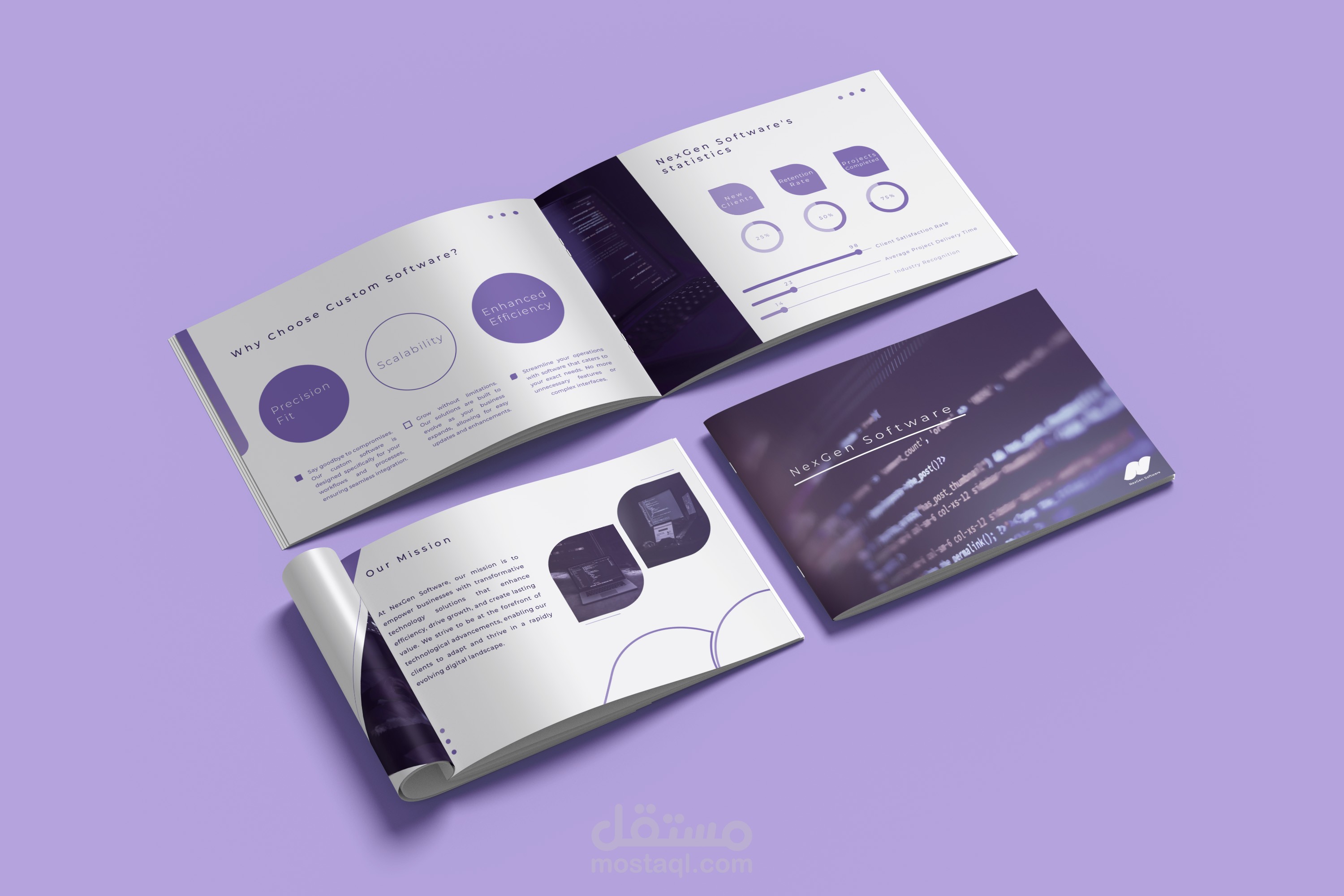 تصميم بروفايل شركة