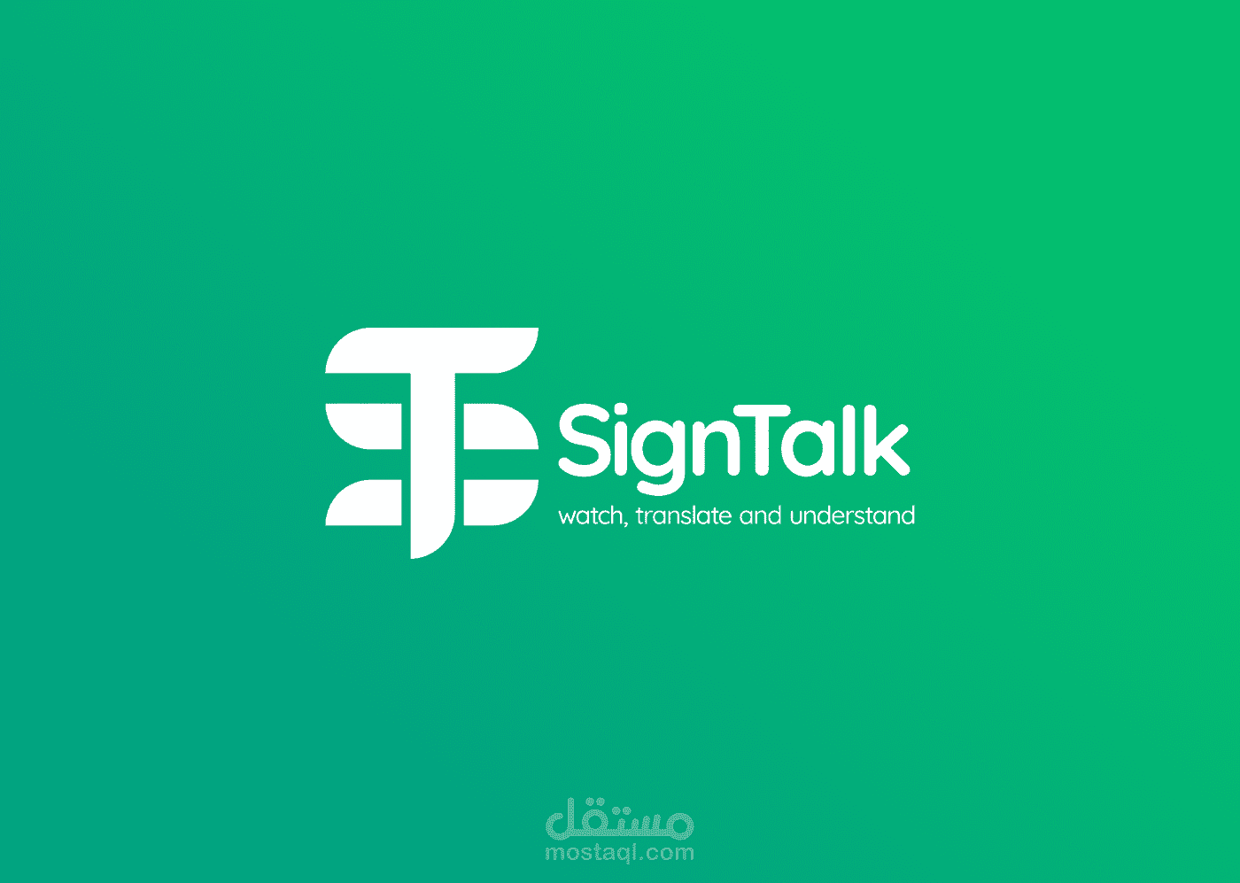 SignTalk Branding & UI Design