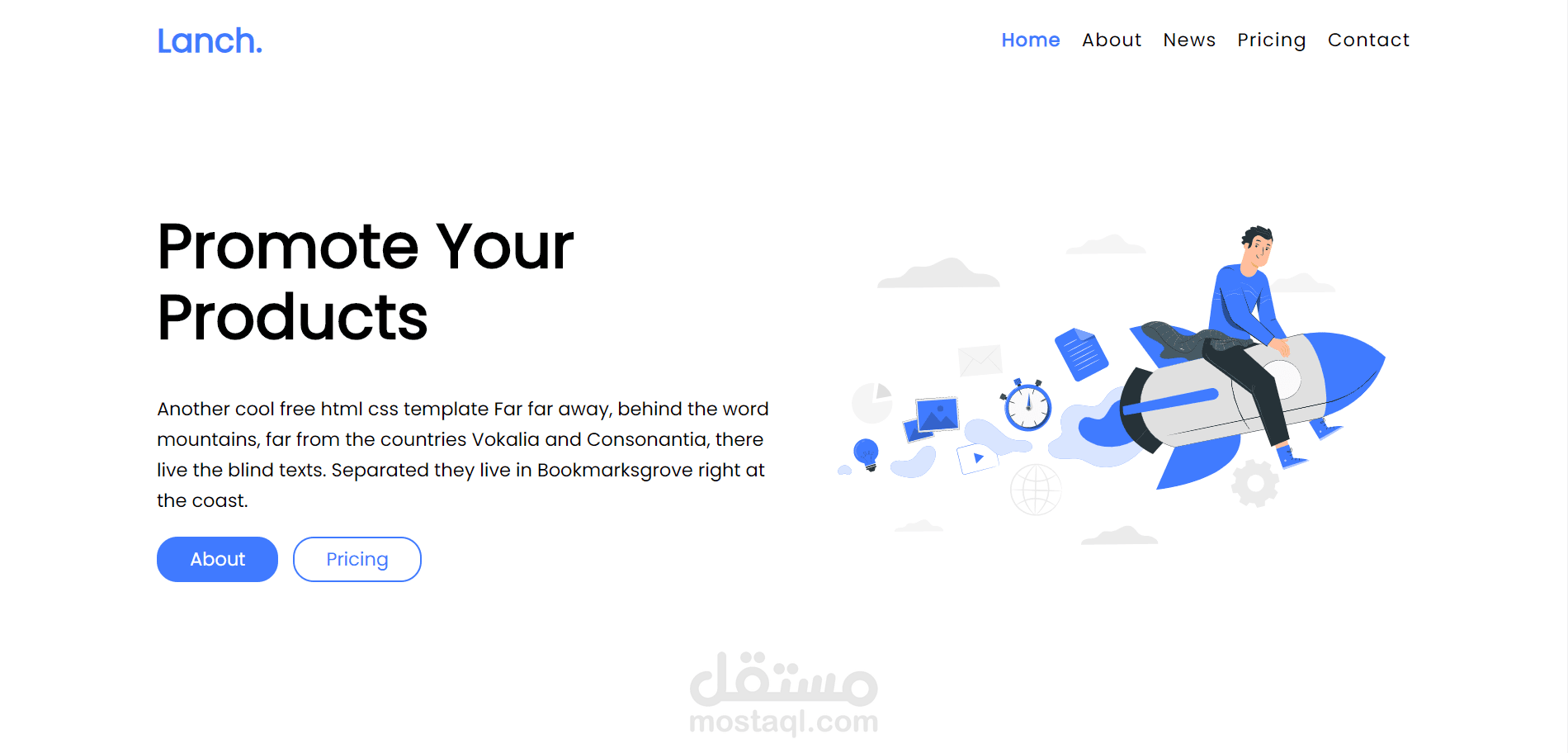 Landing Page
