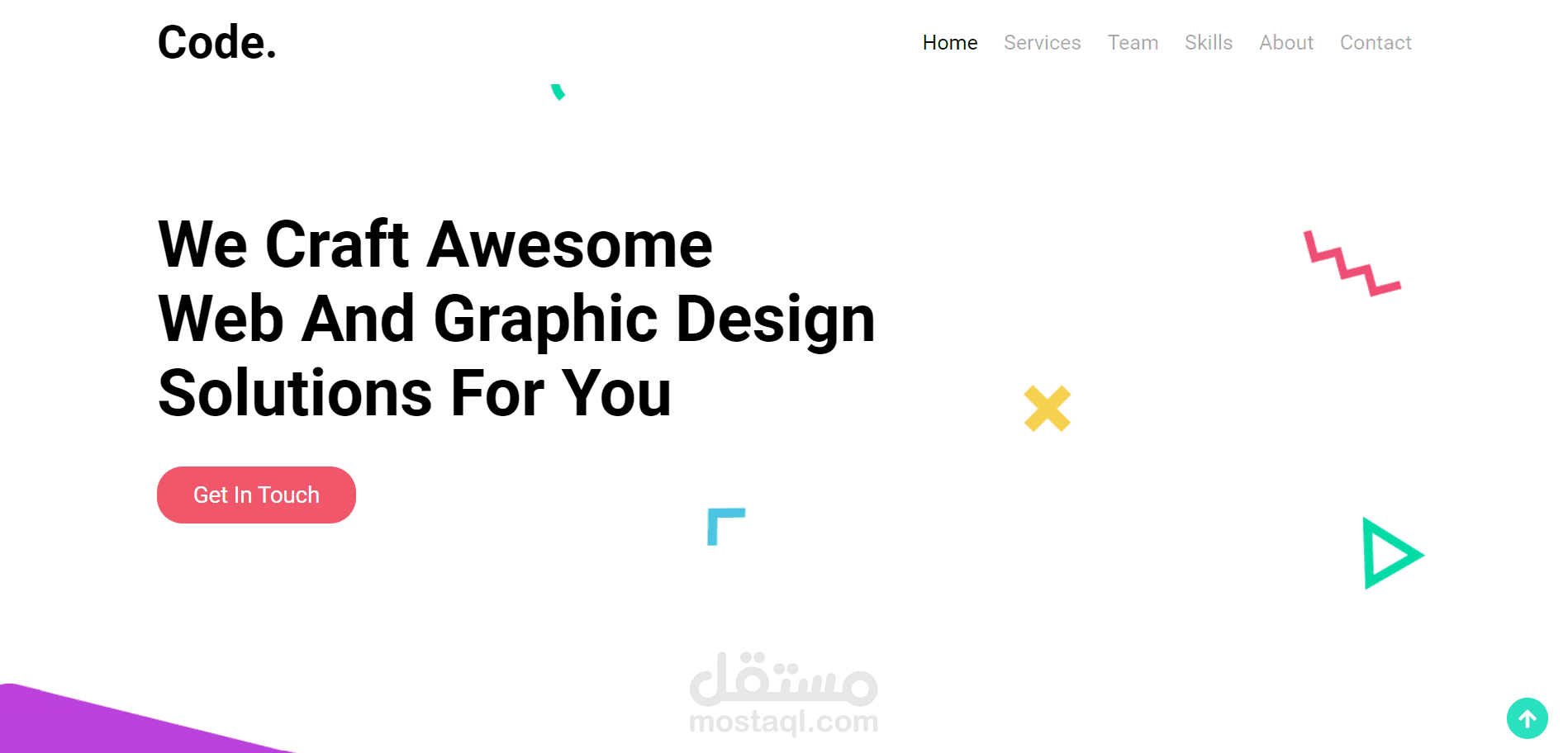 Responsive Landing Page