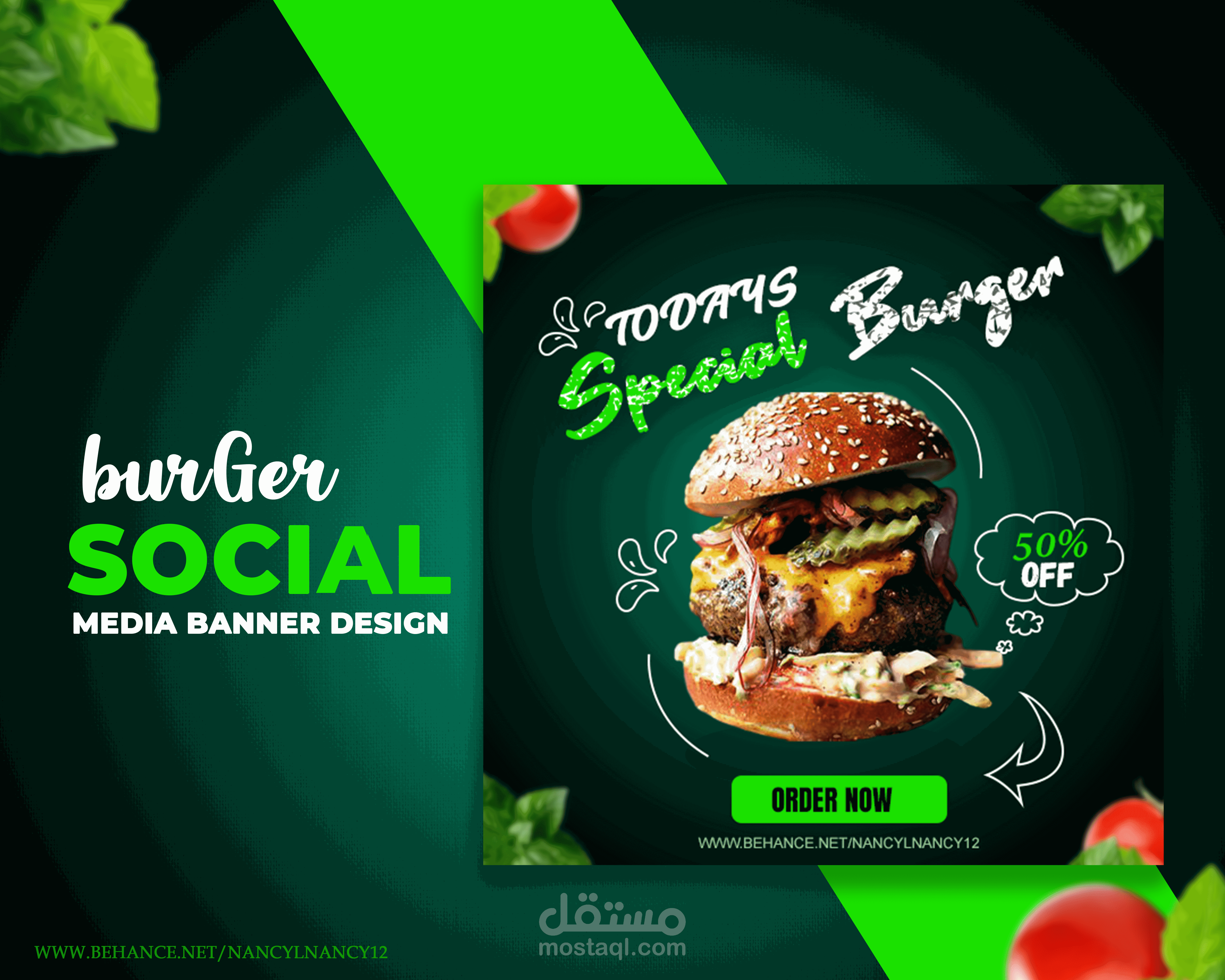 burger banner