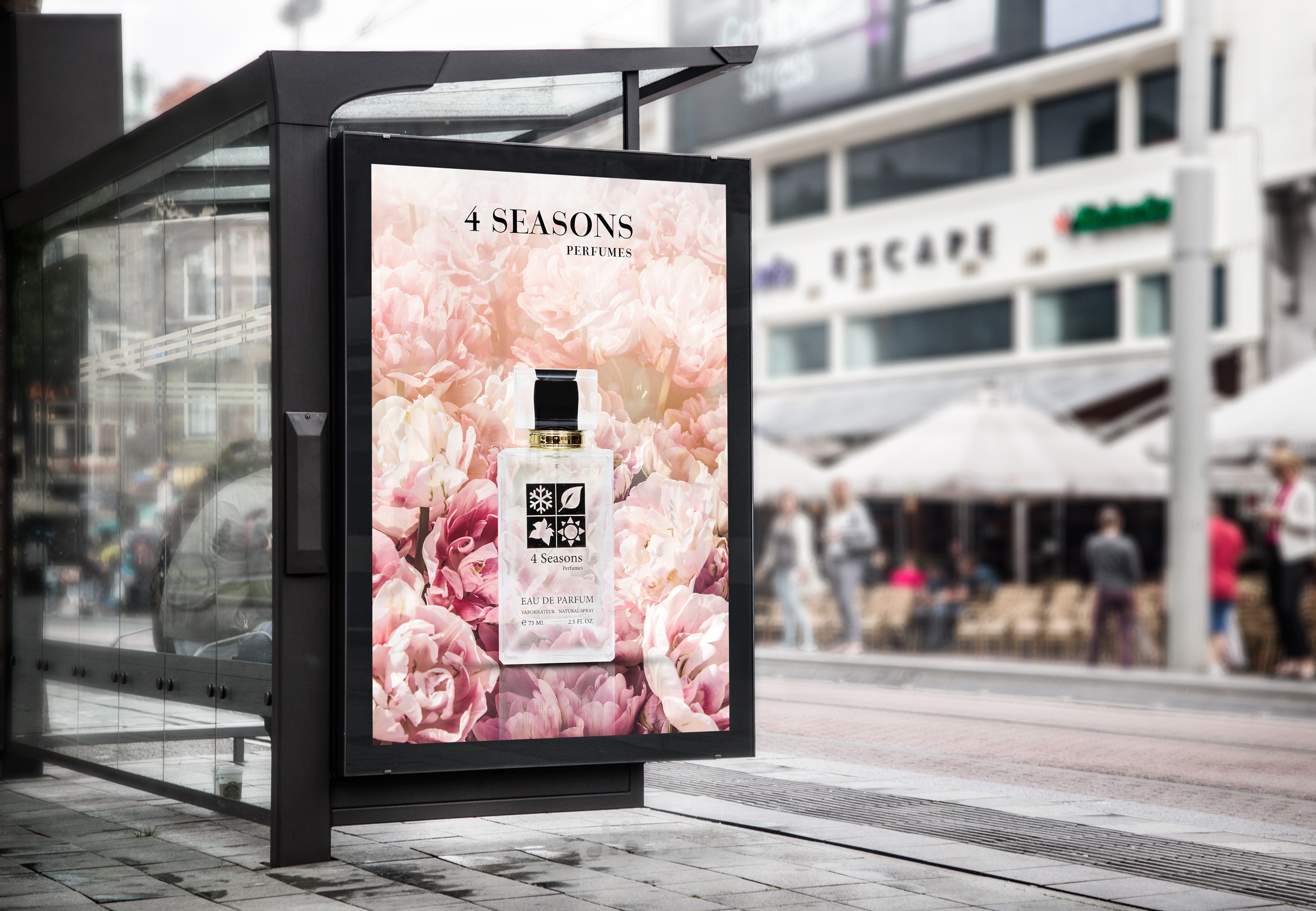 تصميم بوسترات عطور