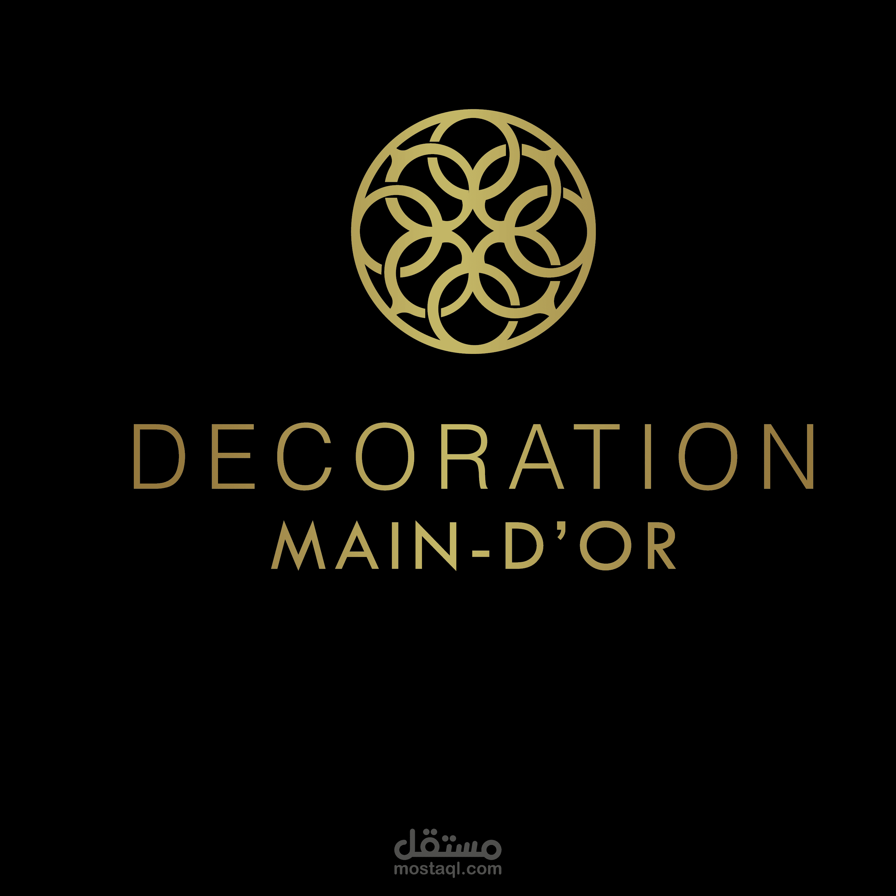 Décoration main d'Or