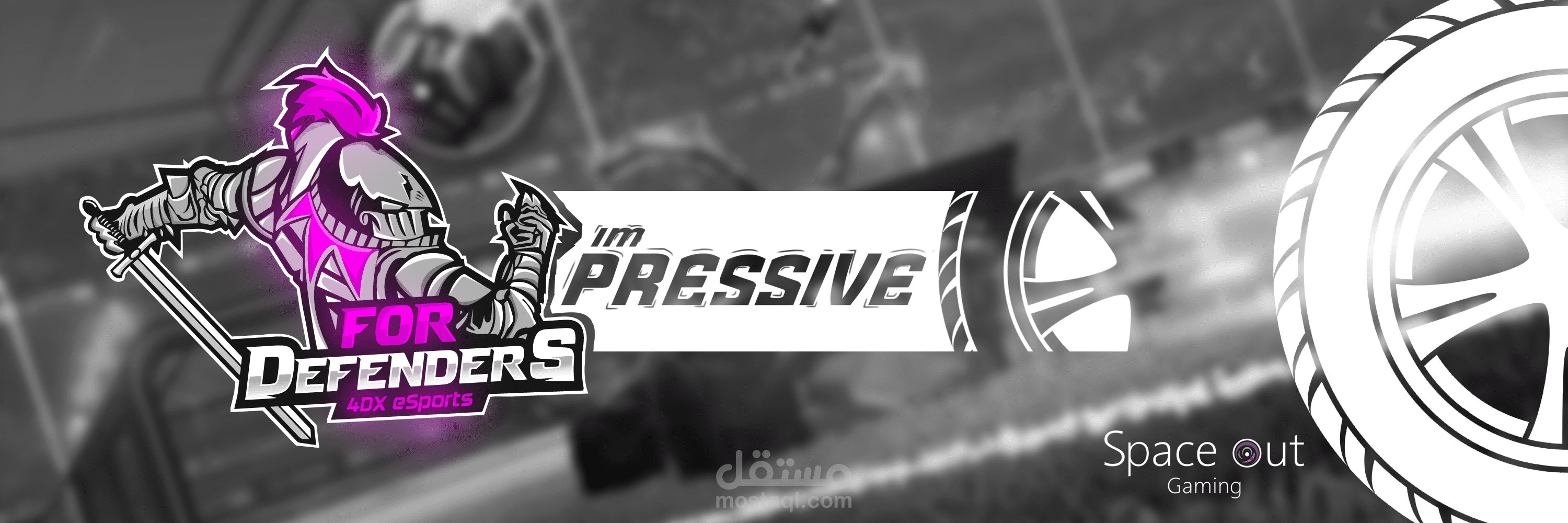 Team 4DX Rocket League banners