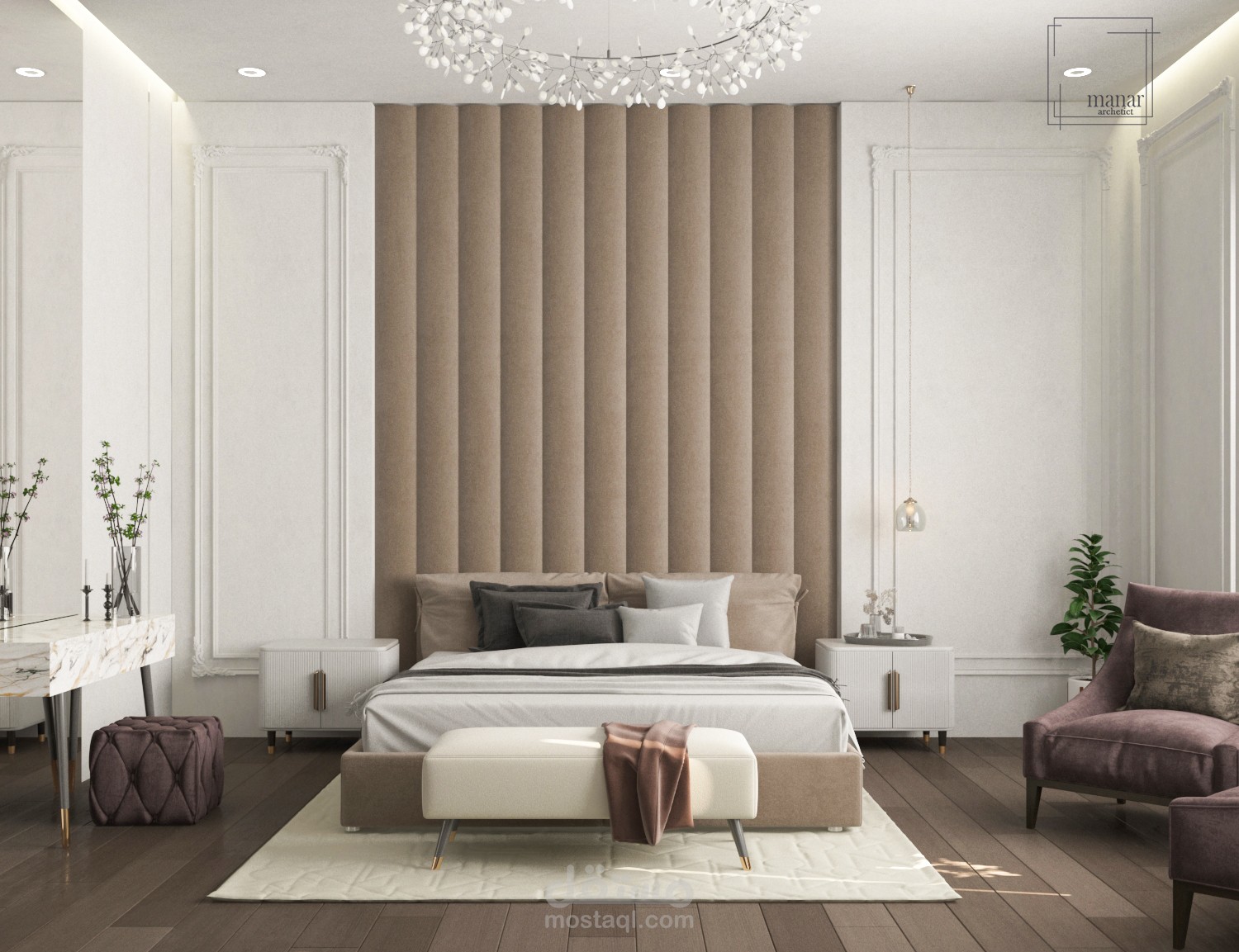 غرفة نوم master