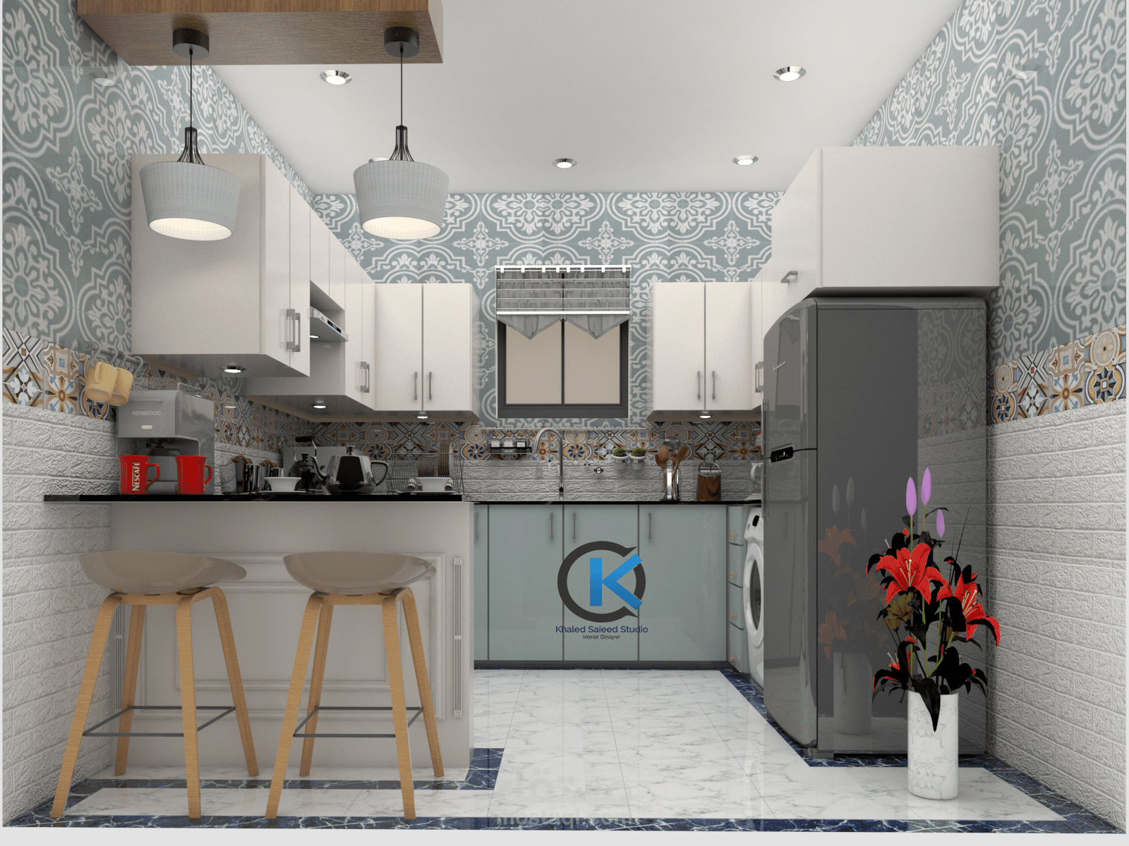 open kitchen
