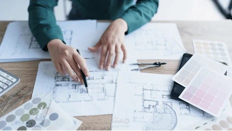 ARCH DRAWINGS FOR RESIDENTIAL BUILDING - الرسومات المعمارية لمبنى سكنى