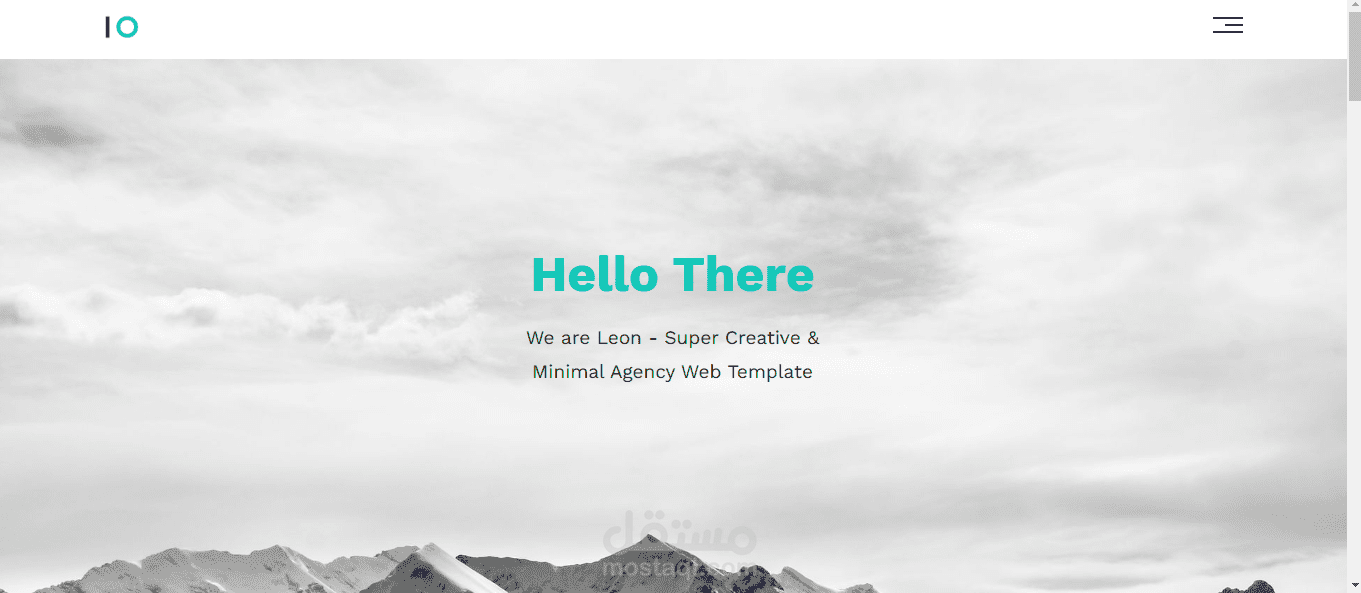 تصميم مموقع الكتروني باستخدام HTML & CSS