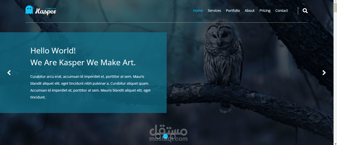 تصميم مموقع الكتروني باستخدام HTML و CSS وتعديل الموقع قبل التصميم باستخدام الفوتوشوب وتقنيات ال UI/UX