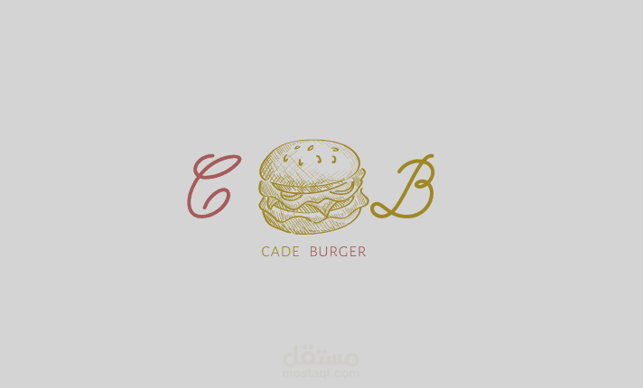logo for cade burger