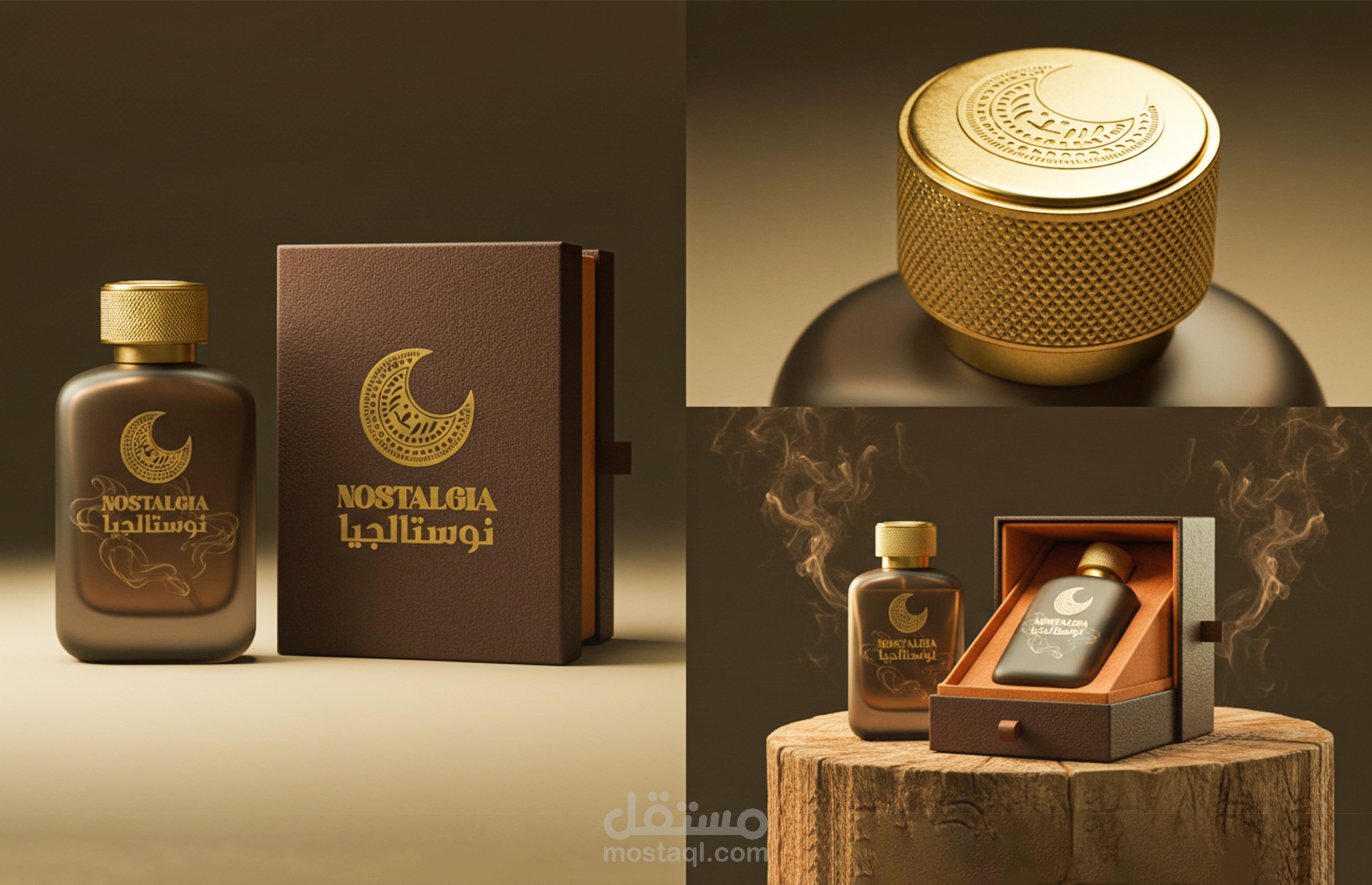 تصميم هوية بصرية / براند عطور