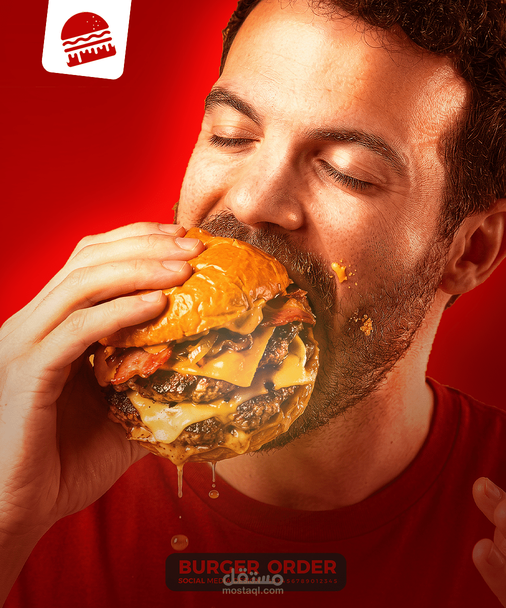 Burger-Social media designs