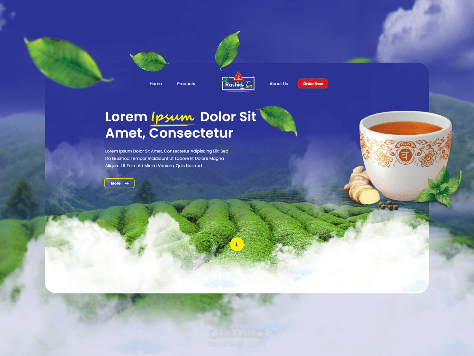 اعداد وتصميم ويب بشكل خُرافي وابداعي