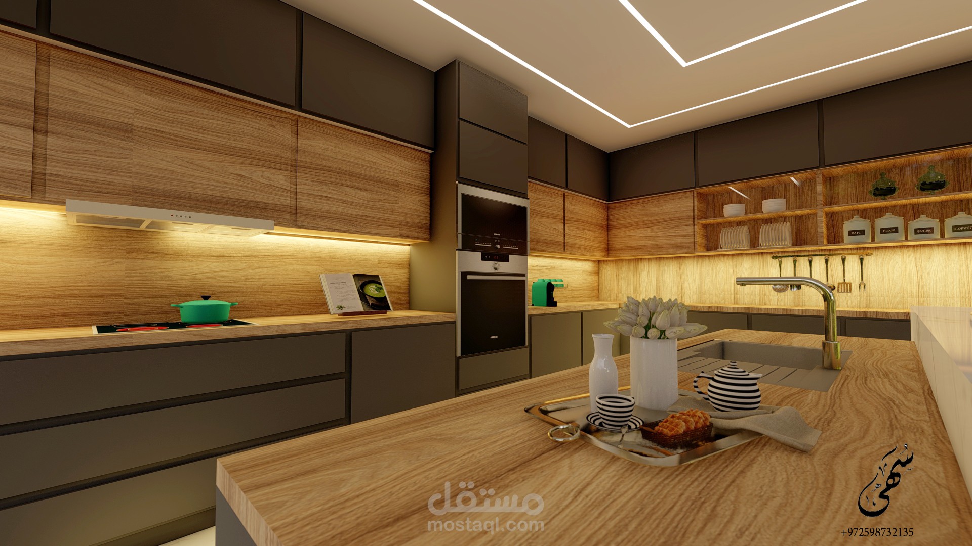 تصميم مطبخ