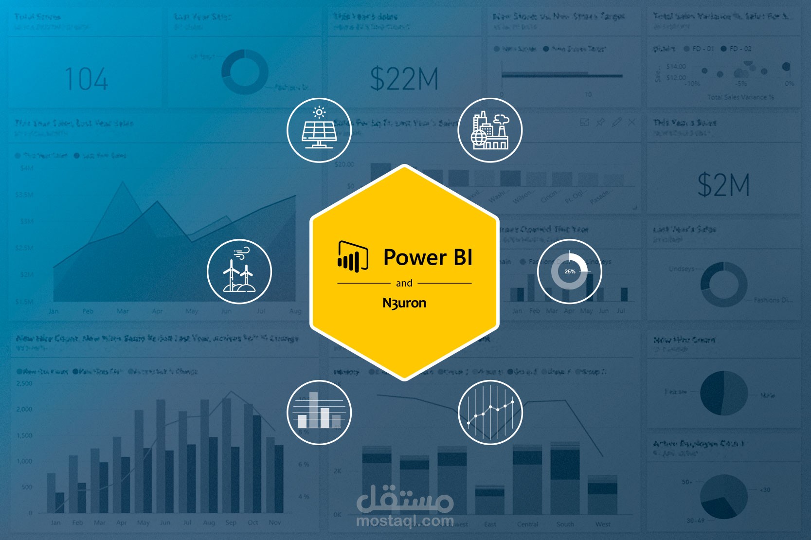 تحليل بيانات فقد العملاء (Customer Churn Analysis) باستخدام Power BI