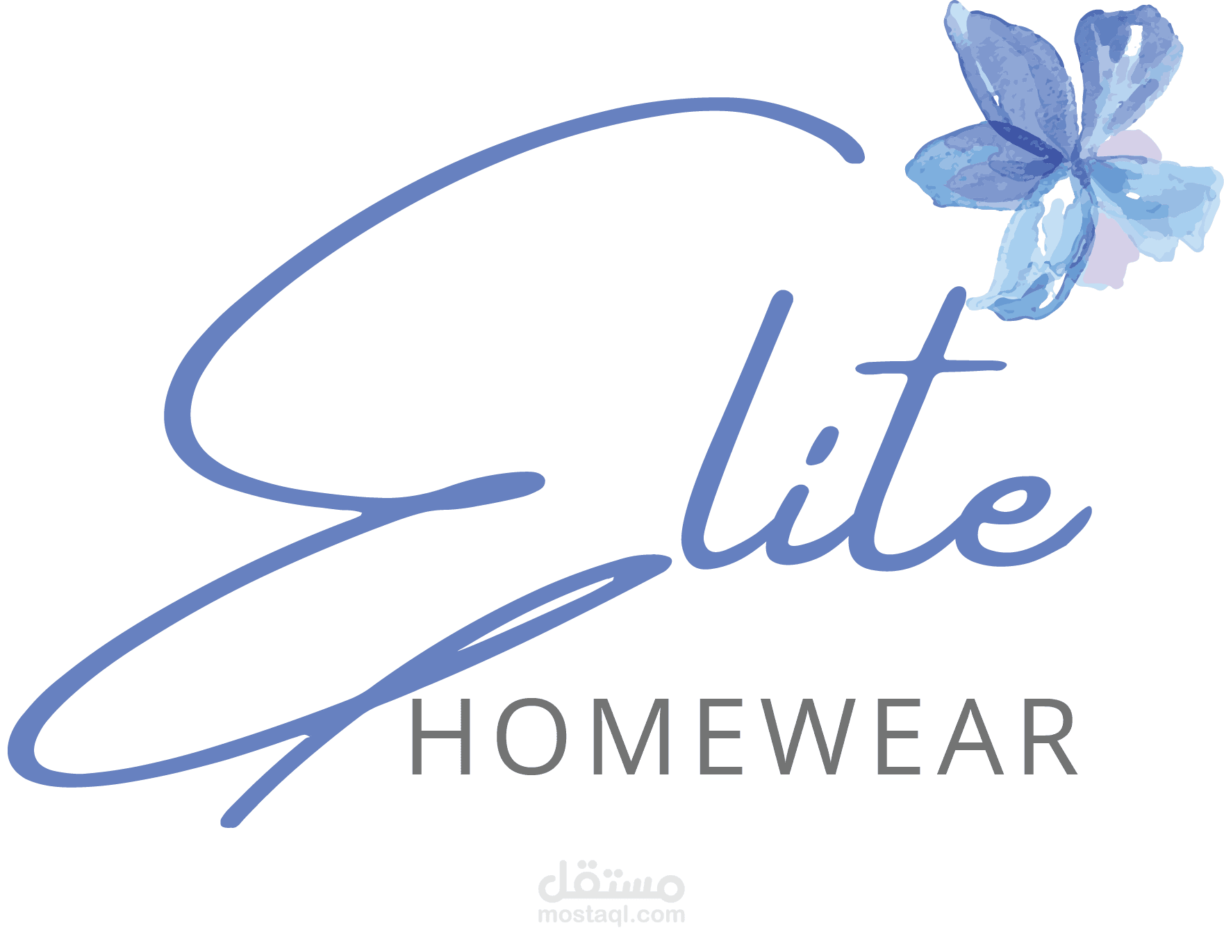 تصميم شعار متجر لبيع الملابس المنزلية