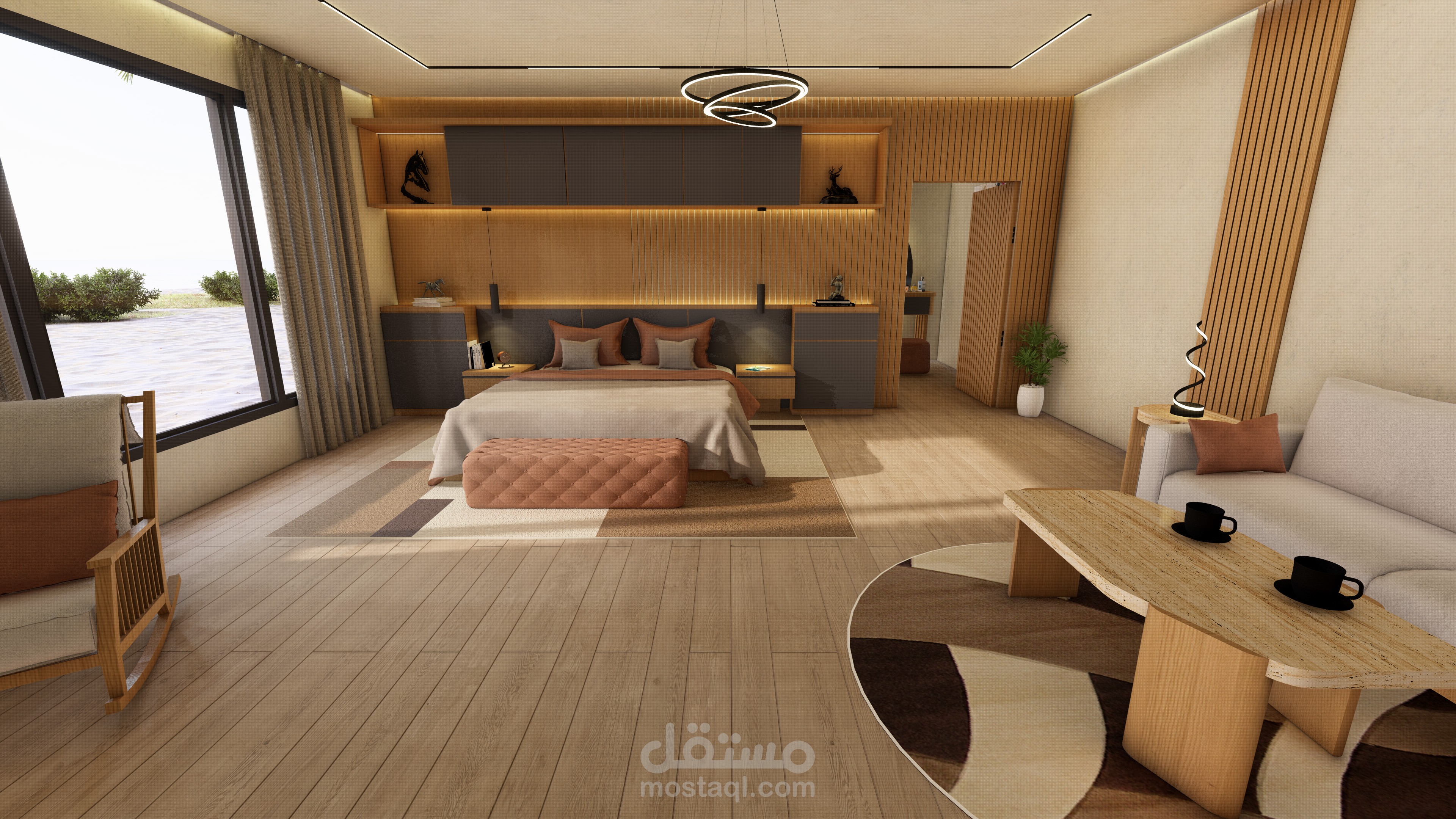 Master Bedroom & Dressing Elegance