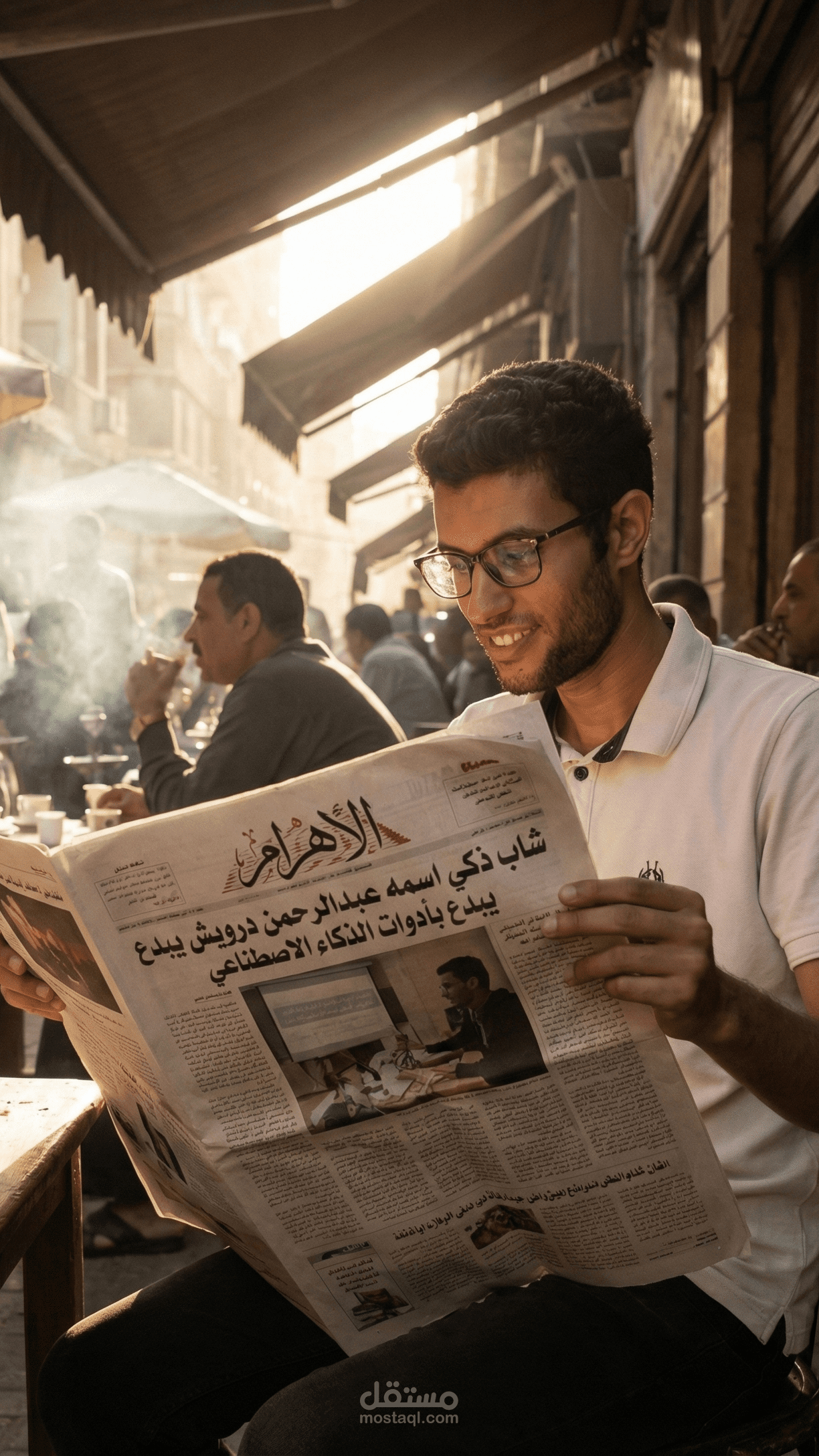 اعلان عن كورس باستخدام الذكاء الاصطناعي