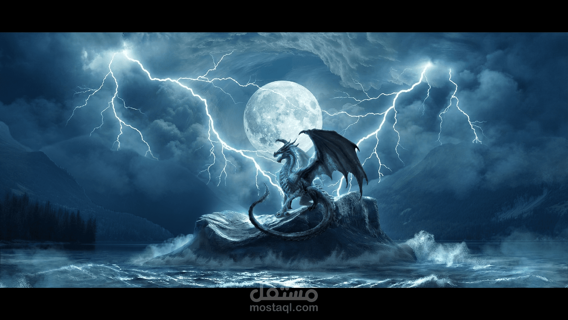 تصميم مشاهد سينمائية احترافية بأسلوب Matte Painting