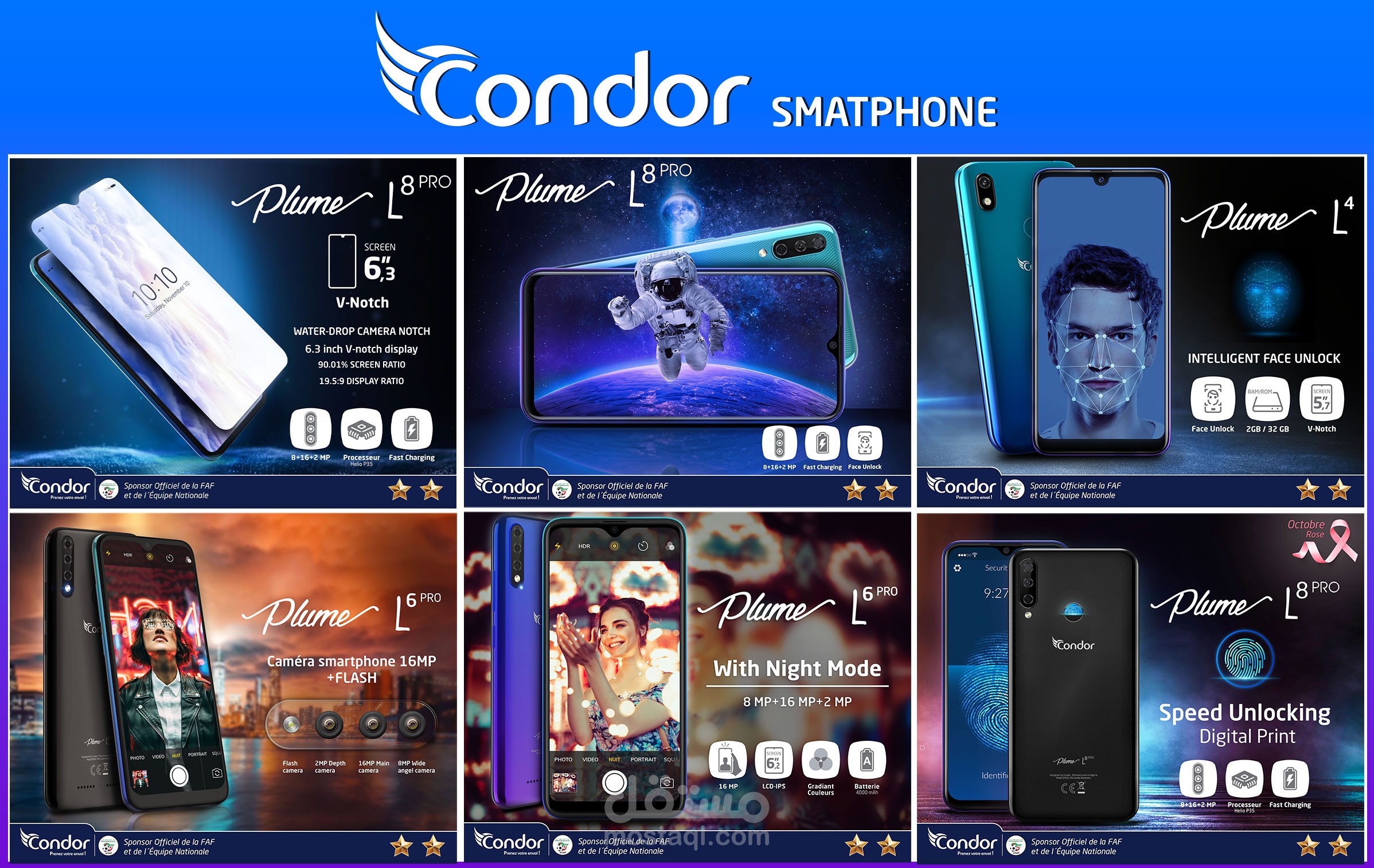Social Media Advertisement Design for Condor Smartphone Company
