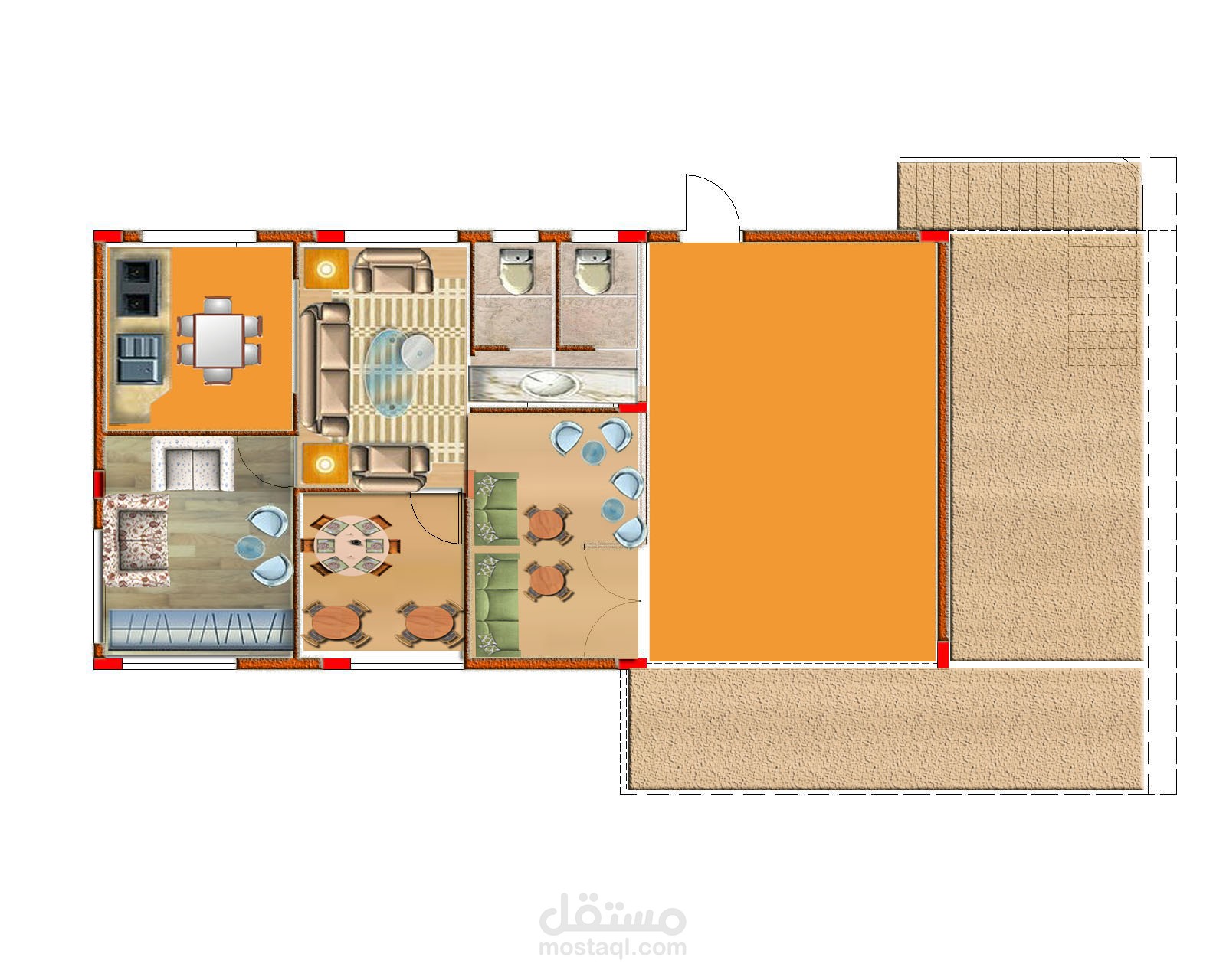 تصميم فوتوشوب محطة غاز