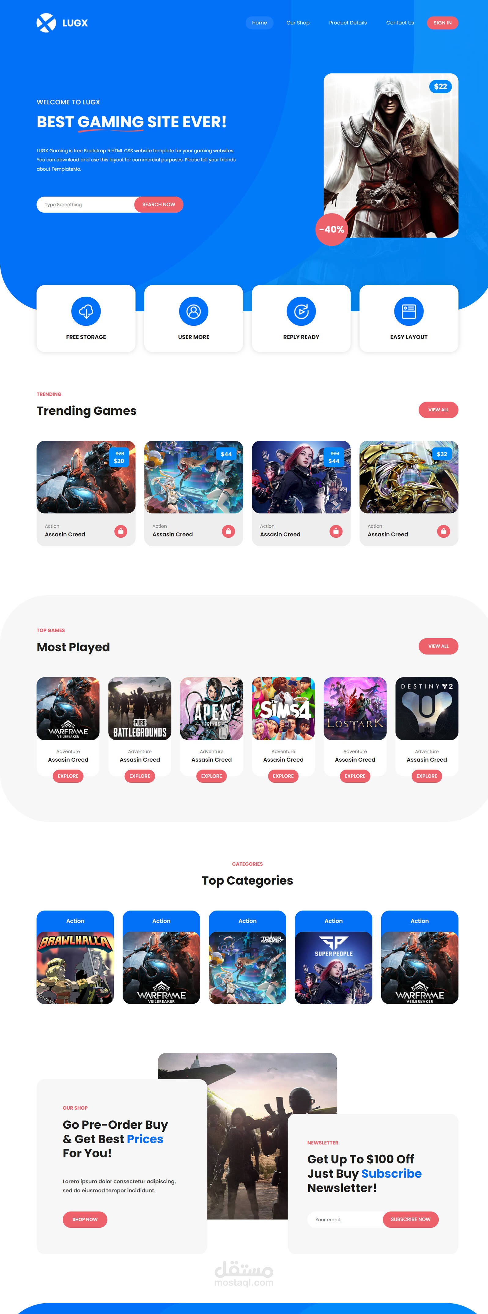 صفحه هبوط - landing page